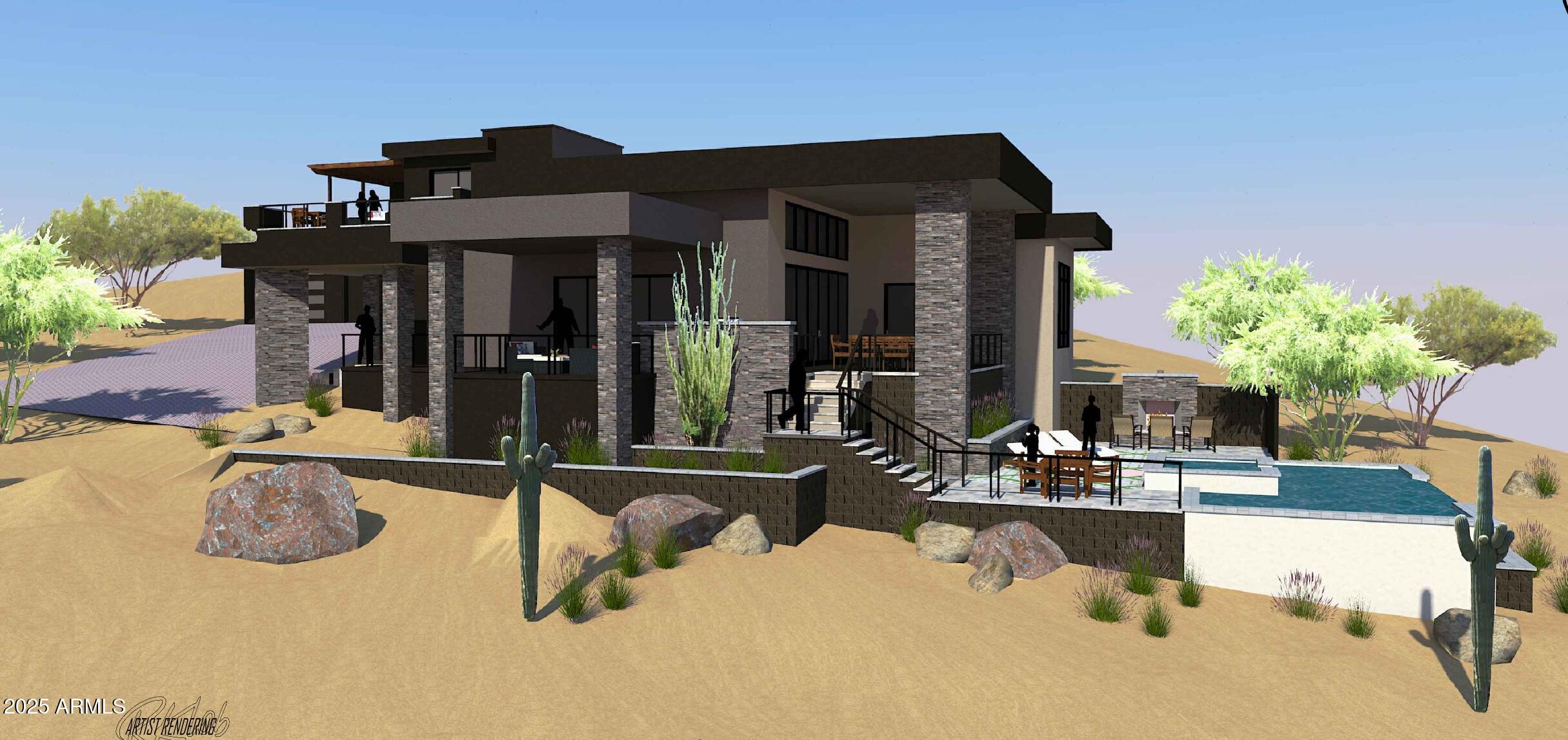 REPLT OF LTS 14 & 15 OF QUAIL CANYON AT THE SUPERS - Land