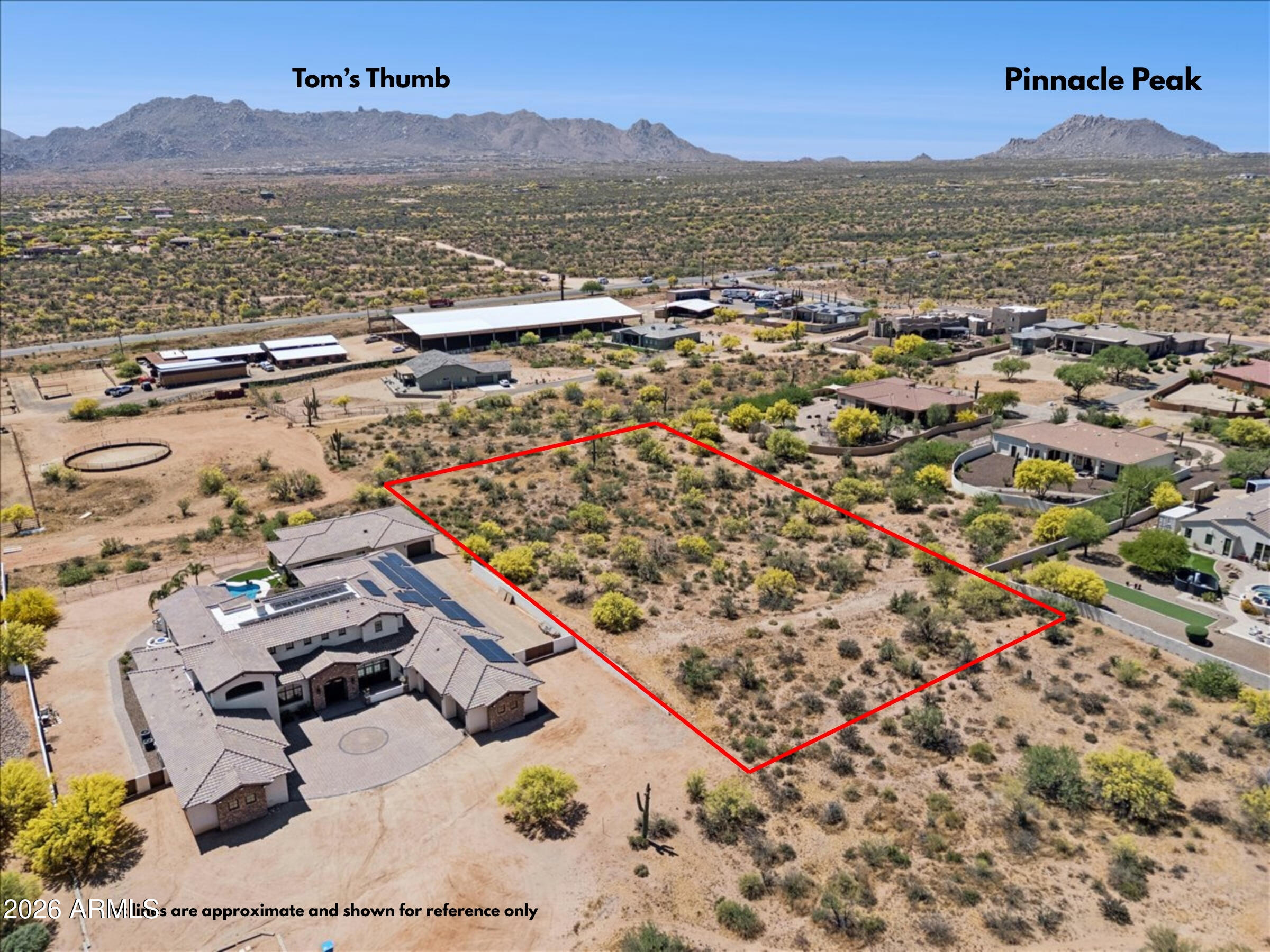 1.317 acres | Mountain views | Shared well | No floodplain | No HOA

Tucked just off Rio Verde Dr, this elevated lot gives you the best of both worlds with easy access to the corridor of Rio Verde Foothills without the road noise. Views stretch across the McDowell Mountains, Four Peaks, Granite Mountain, and beyond, with underground power and high-speed internet already in place.

Gorgeous custom homes and open desert surround you, and adventure is right outside your front door with Granite Mountain trails for hiking, biking, and horseback riding, plus close proximity to Tonto National Forest for OHV.