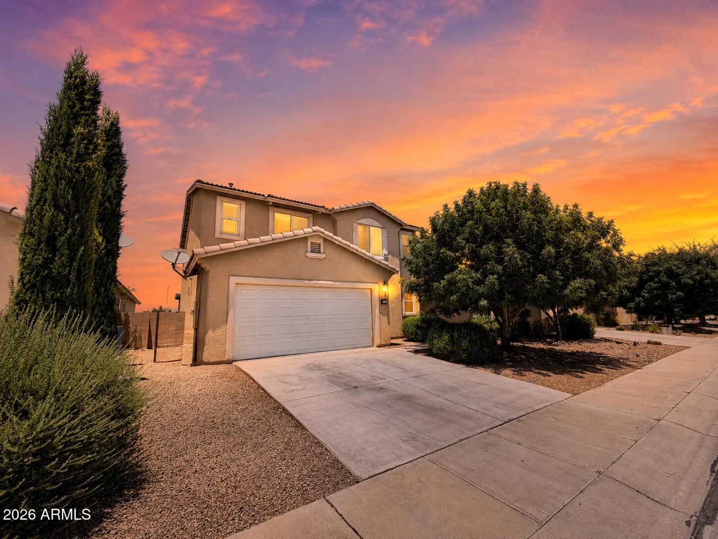 This exceptional home offers a rare combination of space, comfort, and timeless appeal. From the moment you step inside, you're greeted by a bright and inviting atmosphere, a thoughtfully designed layout, and details that make daily living feel effortless. The home provides generous living spaces, well-proportioned bedrooms, and a kitchen that serves as the heart of the home. Natural light flows throughout, enhancing the open feel and creating a welcoming environment for both relaxing and entertaining. Featuring 2 AC units, tile and carpet flooring, high-end cabinets throughout the house, and dual pane windows, this property blends style with everyday functionality. Conveniently located close to Fort Huachuca in Sierra Vista, this property offers both value and convenience.