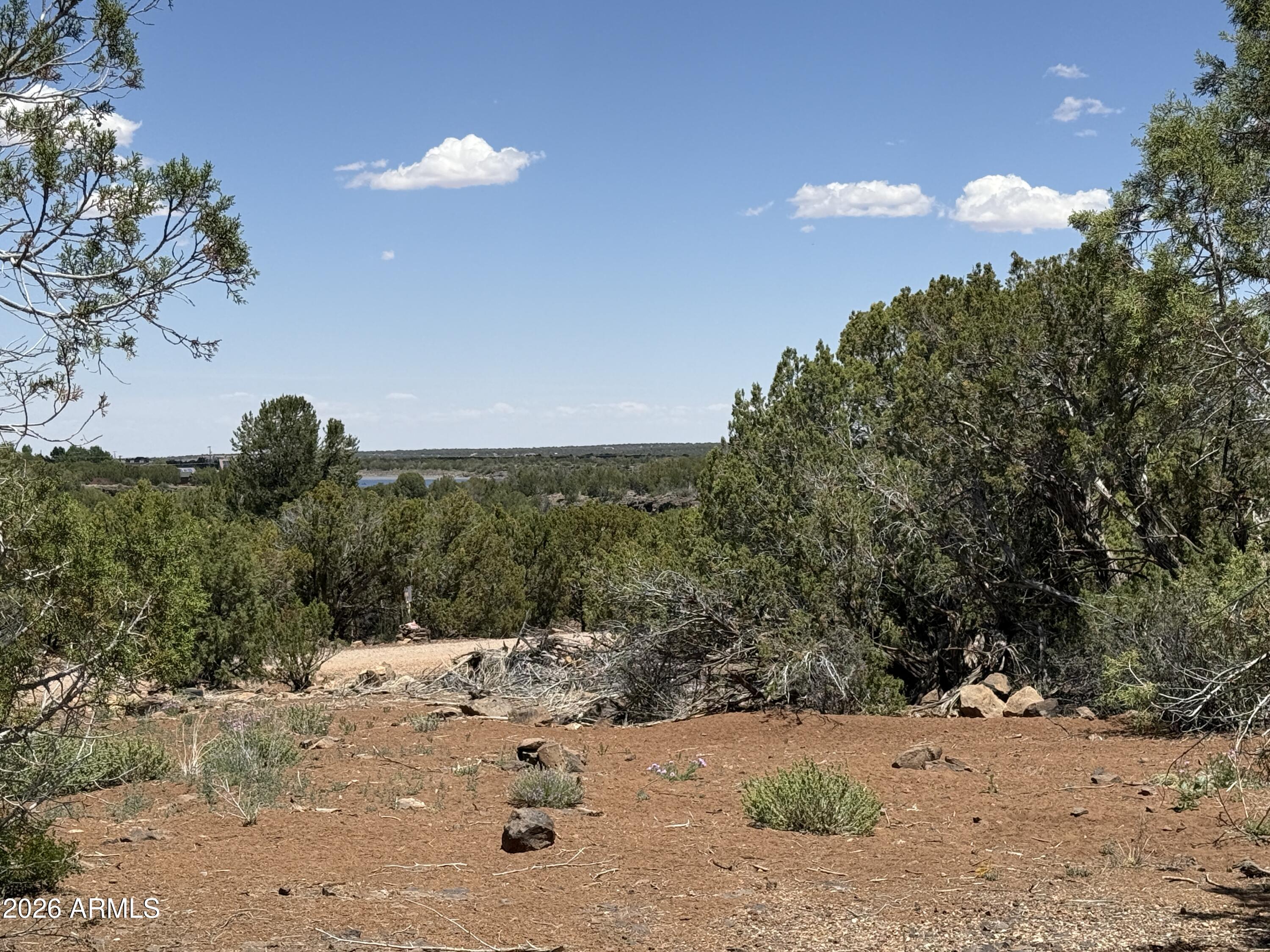Build-ready lot in White Mountain Lake Estates with improvements already in place!  This attractive parcel features an installed septic system (2 bdrm 2 bath), water service and mature juniper trees that provide natural beauty and privacy.  Positioned on higher ground, the property offers a view of the lake.  Excellent setting for your future home, cabin or getaway retreat.  Ownership includes access to White Mountain Lake for fishing, swimming, waterskiing, kayaking and other water recreation.  No HOA.  The community is located 7 miles north of Show Low AZ where there is easy access to medical, shopping, dining, and everyday services.  Gold courses, hiking trails and other outdoor activities all offer a great place to live, work, and play!