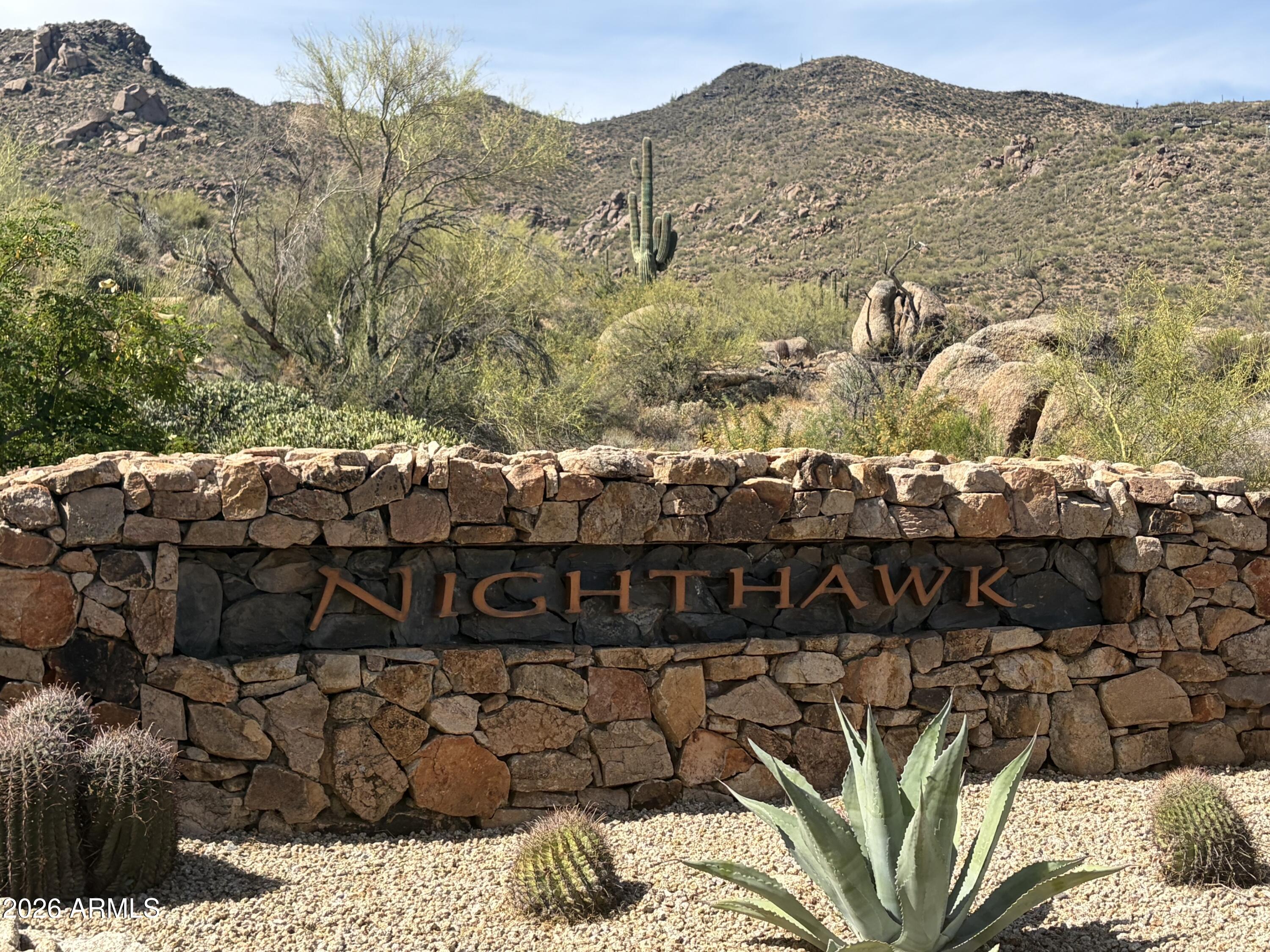 NIGHTHAWK ON BLACK MOUNTAIN - Land