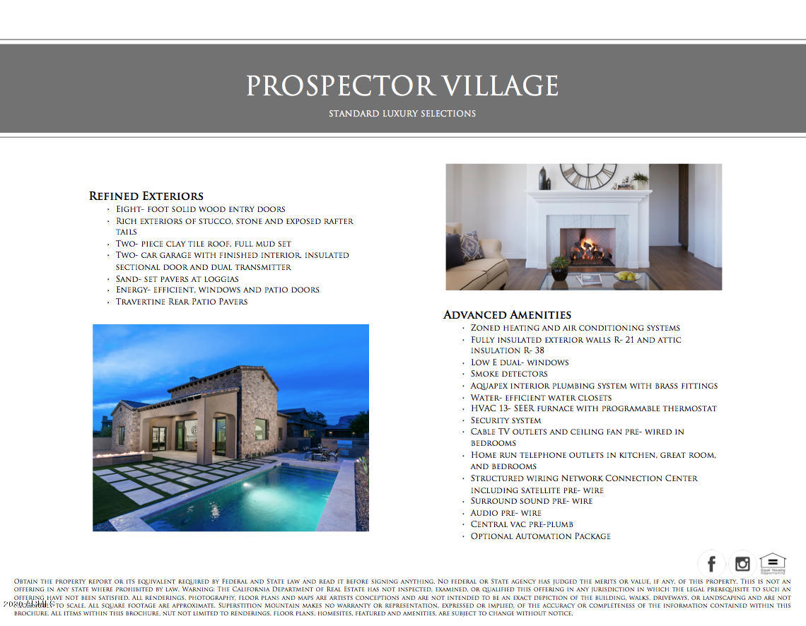 SUPERSTITION MOUNTAIN - Residential