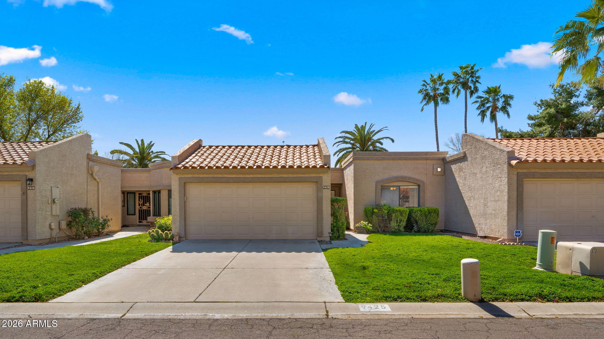 Discover the lifestyle you've been waiting for in Westbrook Village, a premier 55+ community known for its active living and resort-style amenities. The well-designed open layout seamlessly connects the main living areas, creating a comfortable and welcoming space ideal for everyday living and entertaining. One tile flooring throughout offers a clean look and easy maintenance, while the light, bright interior feels warm and inviting. Enjoy Arizona living with the nearby community pool and spa just moments away for relaxation. Residents of Westbrook Village enjoy exceptional amenities, including two championship golf courses, recreation centers, heated pools and spas, fitness facilities, plus pickleball and tennis courts for an active, vibrant lifestyle. Home Warranty valued at around $3,000 is included in the price and good through 2030 for added peace of mind.