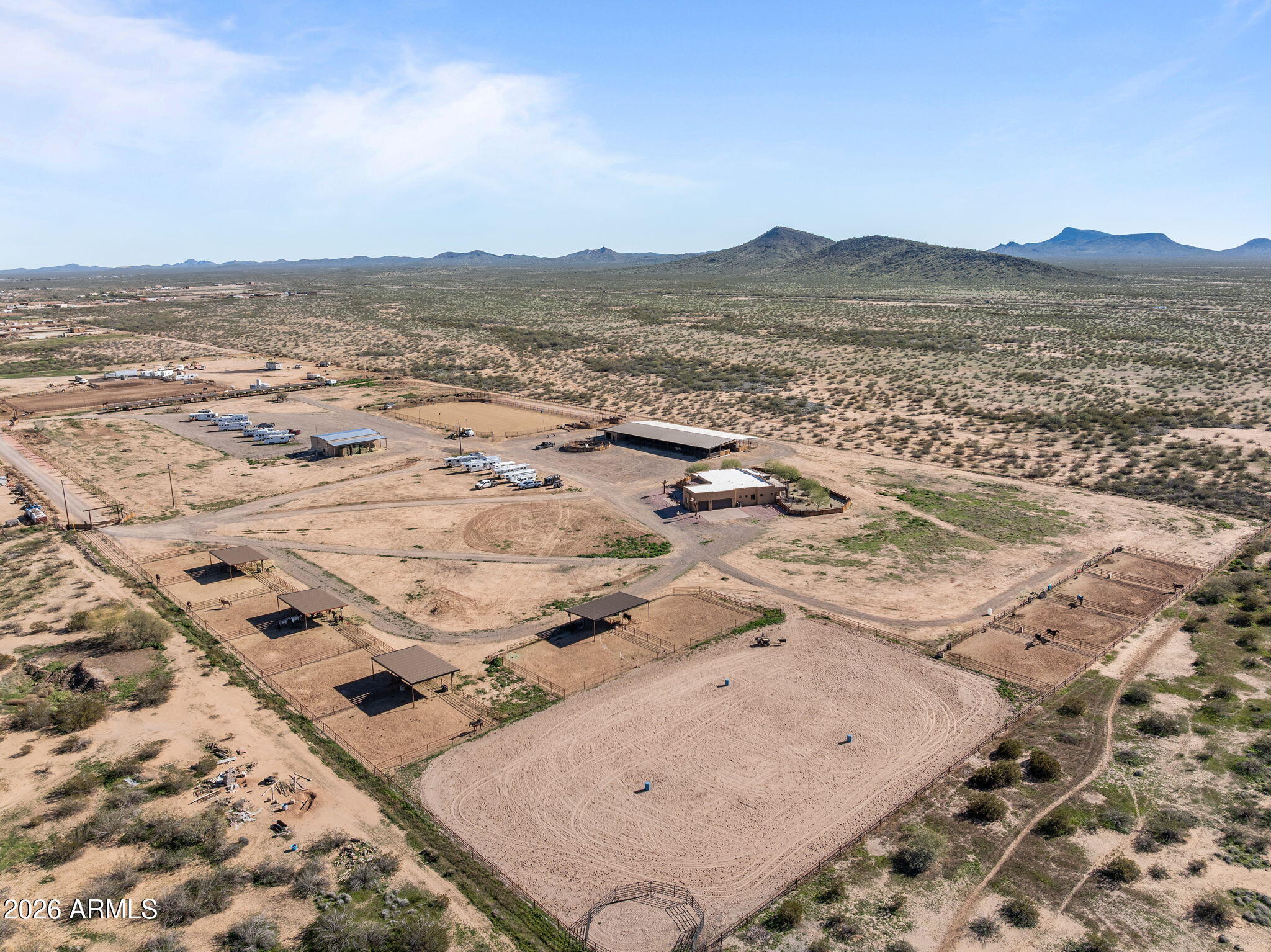 20 Acres with full horse set-up - Residential