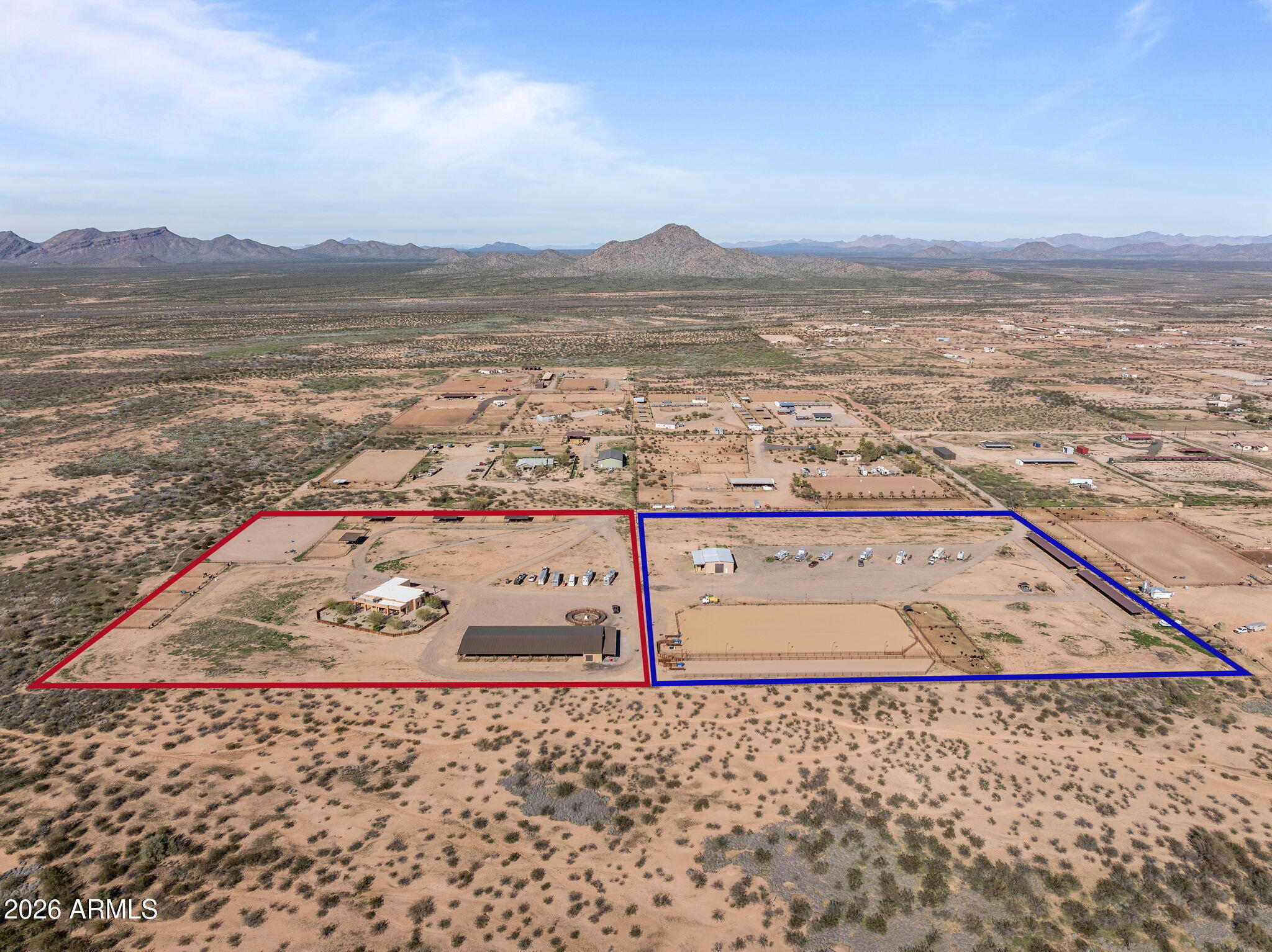 20 Acres with full horse set-up - Residential
