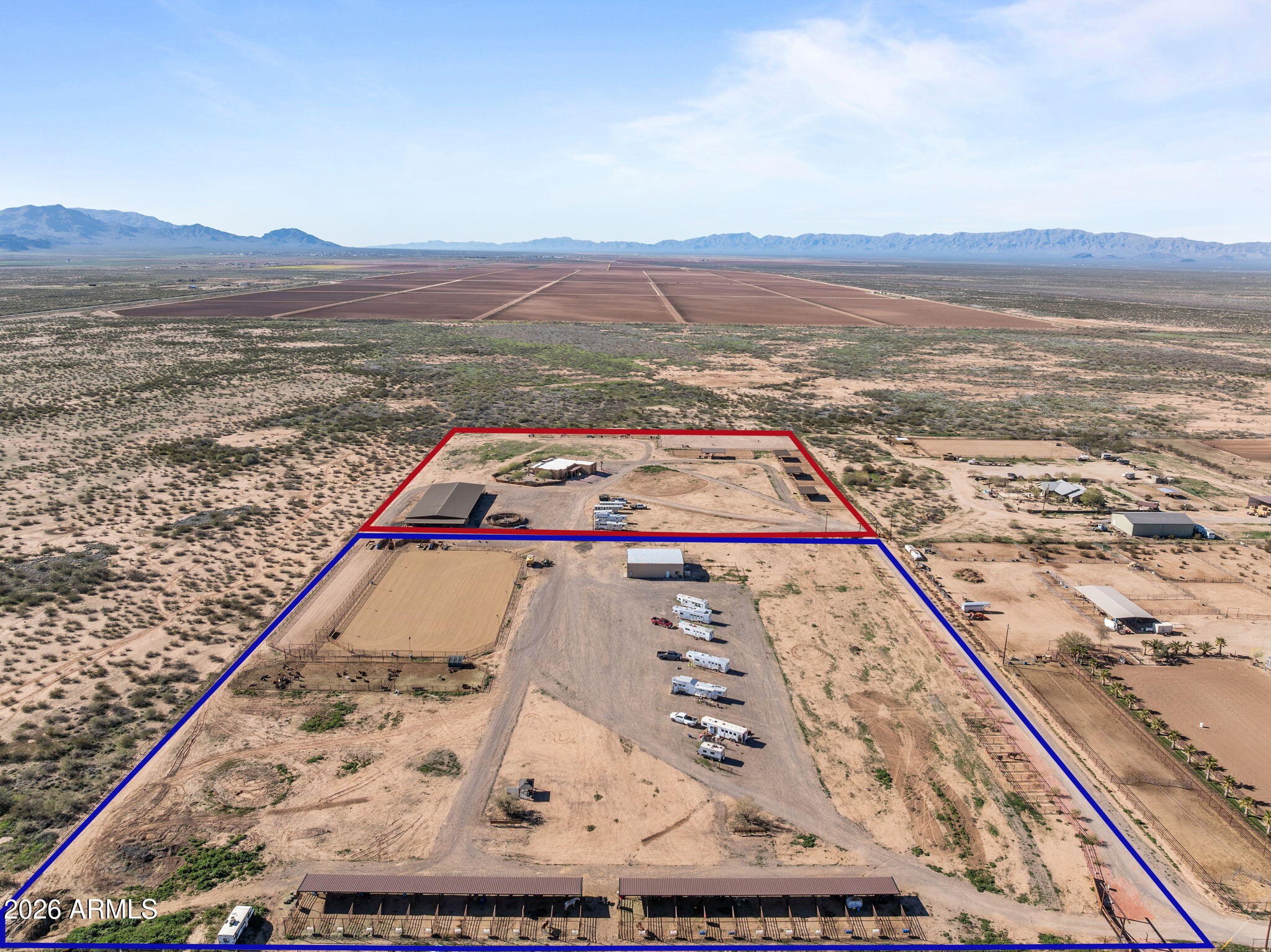 20 Acres with full horse set-up - Residential