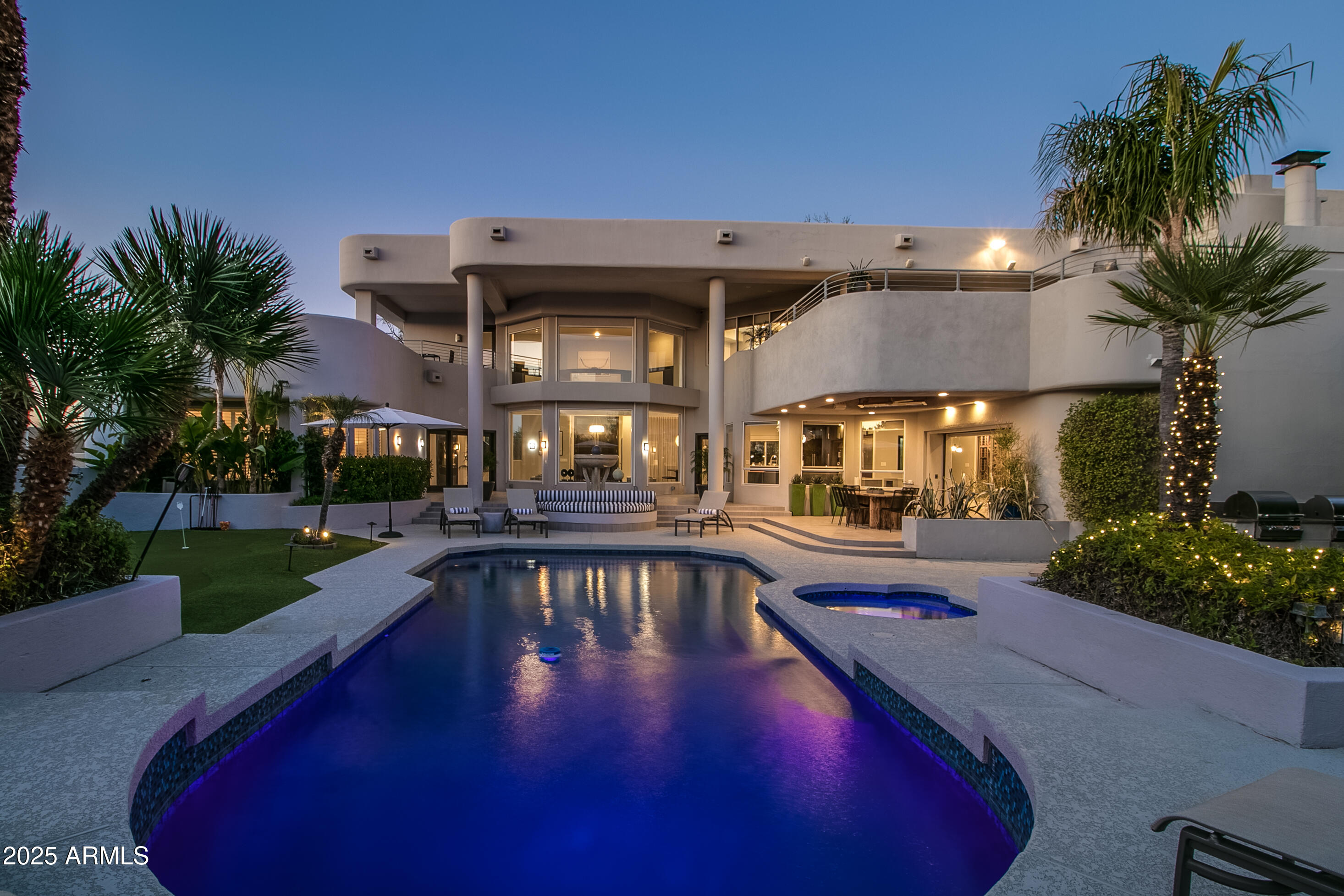 Welcome to your elevated desert-lifestyle sanctuary in north Scottsdale. Tucked into the coveted Pinnacle Peak Vistas enclave, this home offers a rare combination of expansive space, resort-level amenities and panoramic mountain & city-light views.  With sumptuous finishes, multiple master retreats, guest quarters, a show-stopping backyard, and sweeping views -- this is a luxury property primed for today's discerning buyer.  Home can be purchased fully furnished and ready to move in or as your next investment property.