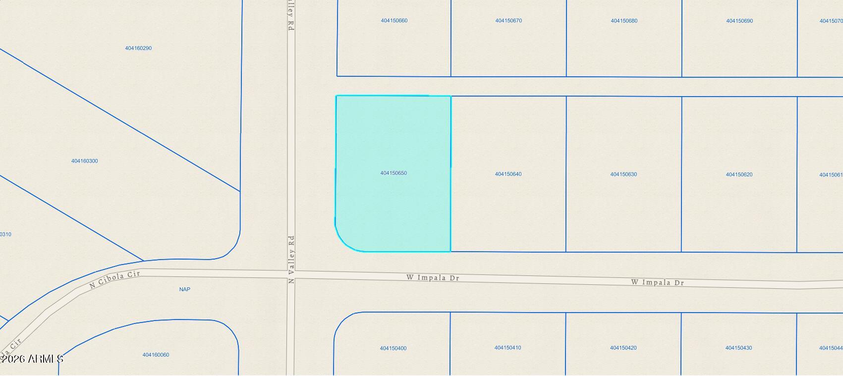 Don't miss out on this opportunity to own a corner lot in Toltec. Corner lot is located about 15 minutes away from the quickly growing Casa Grande.
