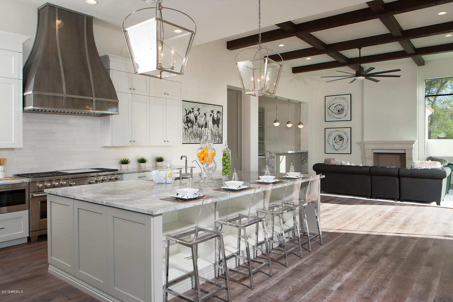 Stunning Custom New Build from Norton Luxury Homes is situated on a large Cul-de-Sac Camelback Country Club Estates Lot. Timeless split floor plan features 5 bedrooms, office, game room and 7 baths. European Oak wood floors throughout. Beautiful white kitchen with classic marble counters & island including upscale appliances. Entertainer's bar with dual-zone wine fridge positioned perfectly in the family room looking to stunning views of the Mummy Mtn. The Spacious Master suite boasts separate his/hers walk-in closets and kitchenette. The grand master bath features marble finishes, oversized shower, soaking tub & private outdoor shower. Family and Living room's sliding glass walls overlook the amazing pool & fire feature and extended 4 car garage add to the home's splendor. (Owner/Agent)