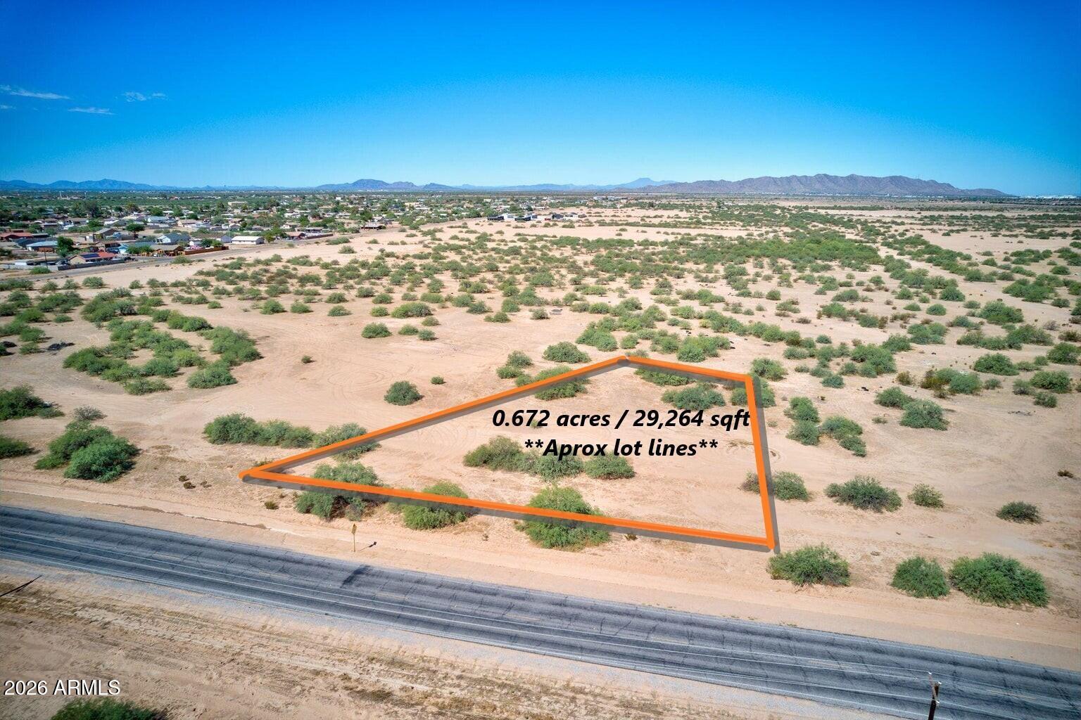 TOLTEC/ARIZONA VALLEY UNIT FIFTEEN - Land