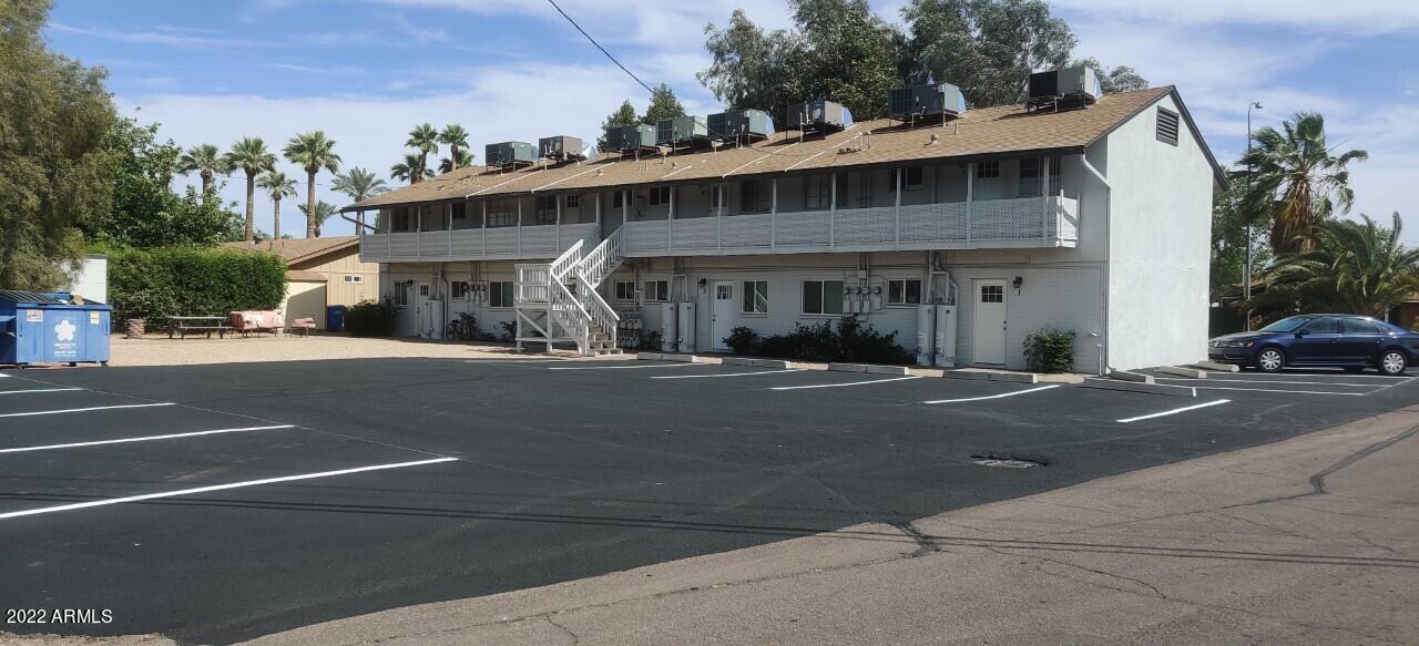 INCREDIBLE LOCATION, IN THE MIDDLE OF THE BILTMORE AND ARCADIA AREA, 100% OCCUPIED, JUST DOWN THE STREET FROM LA GRANDE ORANGE CAFE, CHOP SHOP AND POSTINO, LARGE PARKING LOT, INDIVIDUALLY METERED FOR ELECTRIC AND GAS, MOST UNITS HAVE HARDWOOD FLOORS, GREAT TENANTS, OVER 1/3 ACRE ON TWO LOTS, ONSITE LAUNDRY, COPPER PLUMBING. INTERIOR INSPECTION ONLY WITH ACCEPTED OFFER, TENANT RIGHTS,