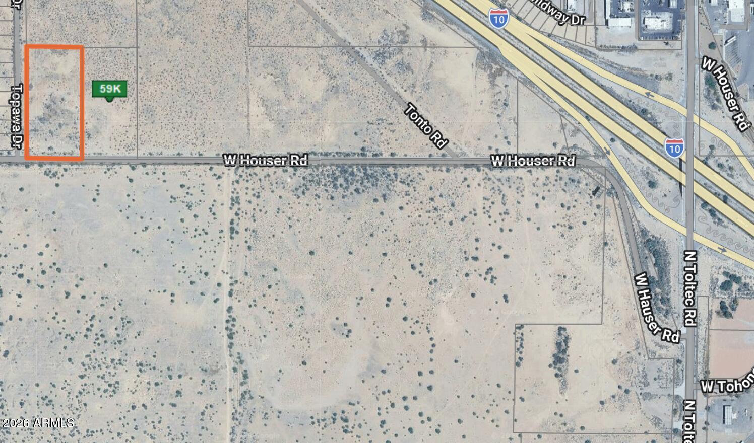 Discover the potential of this 5.015 acre, general rural zoned parcel in Eloy, Arizona. Situated just minutes from Interstate 10 and strategically positioned between Phoenix and Tucson, this property offers an outstanding opportunity in one of Arizona's rapidly growing development corridors. Enjoy the convenience of regional access while still experiencing the peace and privacy of the Sonoran Desert.

Whether you are looking for a future homesite, recreational retreat, long-term land investment, or a place to build your vision from the ground up, this expansive parcel offers endless possibilities. Nearby attractions include Picacho Peak State Park, Skydive Arizona, and Rooster Cogburn Ostrich Ranch, with shopping, dining, and everyday conveniences available in Eloy and nearby Casa Grande