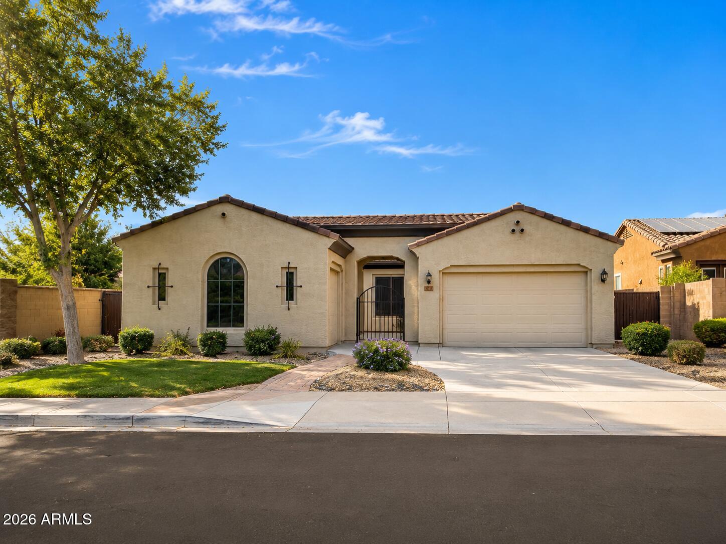 Looking for **paid-off solar, a pool, and incredible garage space**? This move-in-ready Chandler home has it all! Enjoy fresh interior paint, solar shades, and an A/C replaced in 2018. The flexible bonus room is perfect for a home office, den, playroom, or potential 4th bedroom. Each bedroom features its own vanity for added convenience. The attached 3-car garage plus detached single-car garage offers endless possibilities for a workshop, gym, studio, storage, or extra parking. Relax in your private backyard with a sparkling pool. The kitchen and laundry include gas and electric hookups, while the water heater and furnace are gas. Three years of June/July SRP bills are available to showcase the savings from the paid-off solar. Close to top-rated schools, shopping, dining and easy commutes This Chandler beauty offers the perfect blend of space, functionality, and energy efficiency. Thoughtful upgrades include **paid-off solar**, fresh interior paint, solar shades, and an **Both A/C units replaced in 2018**.

The flexible floor plan features a bonus room that can easily serve as a home office, den, playroom, or potential additional bedroom. Each bedroom includes its own private vanity, adding convenience for busy households.

Car enthusiasts, hobbyists, and those needing extra space will love the **attached 3-car garage** plus a **detached single-car garage**, offering endless possibilities. Whether you need additional vehicle storage, a workshop, home gym, studio, or extra flex space, this unique setup provides incredible versatility. The spacious laundry room offers abundant cabinetry and storage, and the kitchen and laundry room are equipped with both **gas and electric hookups** for added convenience. The home's **water heater and furnace are gas**.

Step outside to your own backyard retreat featuring a sparkling pool, perfect for enjoying Arizona summers and entertaining family and friends.

Ideally located near top-rated Chandler schools, shopping, dining, parks, and convenient freeway access, this move-in-ready home truly has it all.

For added peace of mind and to showcase the home's impressive energy efficiency, the seller has included **the past three years of June and July SRP utility bills** in the Documents tab, highlighting the savings provided by the paid-off solar system.