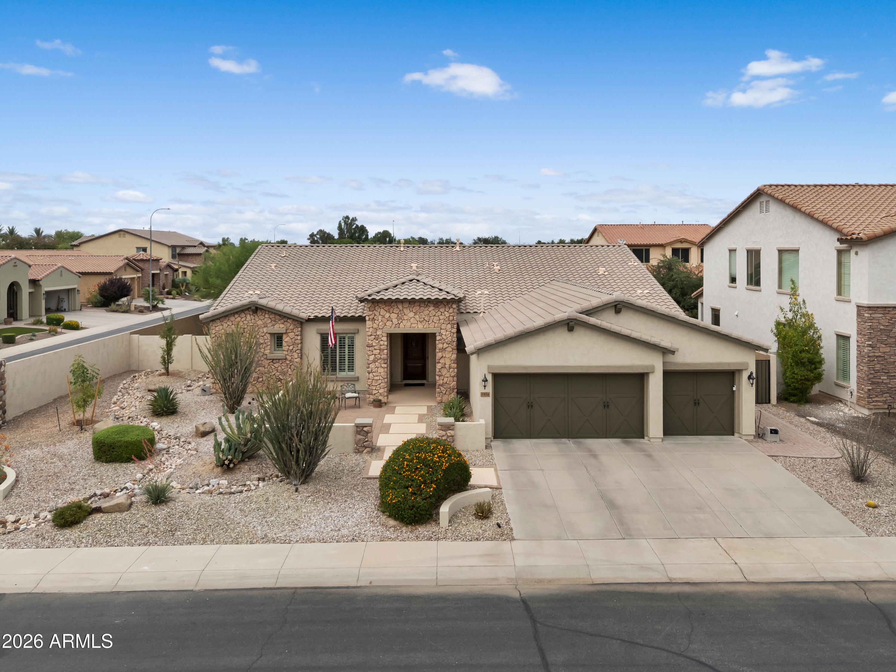 Nestled in one of South Chandler's most sought-after neighborhoods, this spacious single-level 4 bedroom, plus a den and 3 full bathroom home offers the perfect blend of comfort, functionality, and Arizona living. With 3,289 square feet of thoughtfully designed living space, this home provides room to spread out while maintaining a warm and inviting atmosphere. Whether you're entertaining guests, working from home, or simply enjoying everyday life, you'll appreciate the generous living areas, well-appointed kitchen, and flexible floor plan designed to fit a variety of lifestyles. With a backyard that has endless possibilities, it is priced for you to make your own dream backyard.

Located in the highly desirable Old Stone Ranch community, this home offers the best of South Chandler livin with convenient access to nearby parks, lakes, walking paths, recreation centers, golf, gyms, shopping, dining, entertainment, and everyday conveniences. With Downtown Chandler, Downtown Gilbert, top-rated schools, community aquatic centers, and major commute routes all within close reach, this prime location offers both comfort and convenience in one of Chandler's most sought-after neighborhoods.