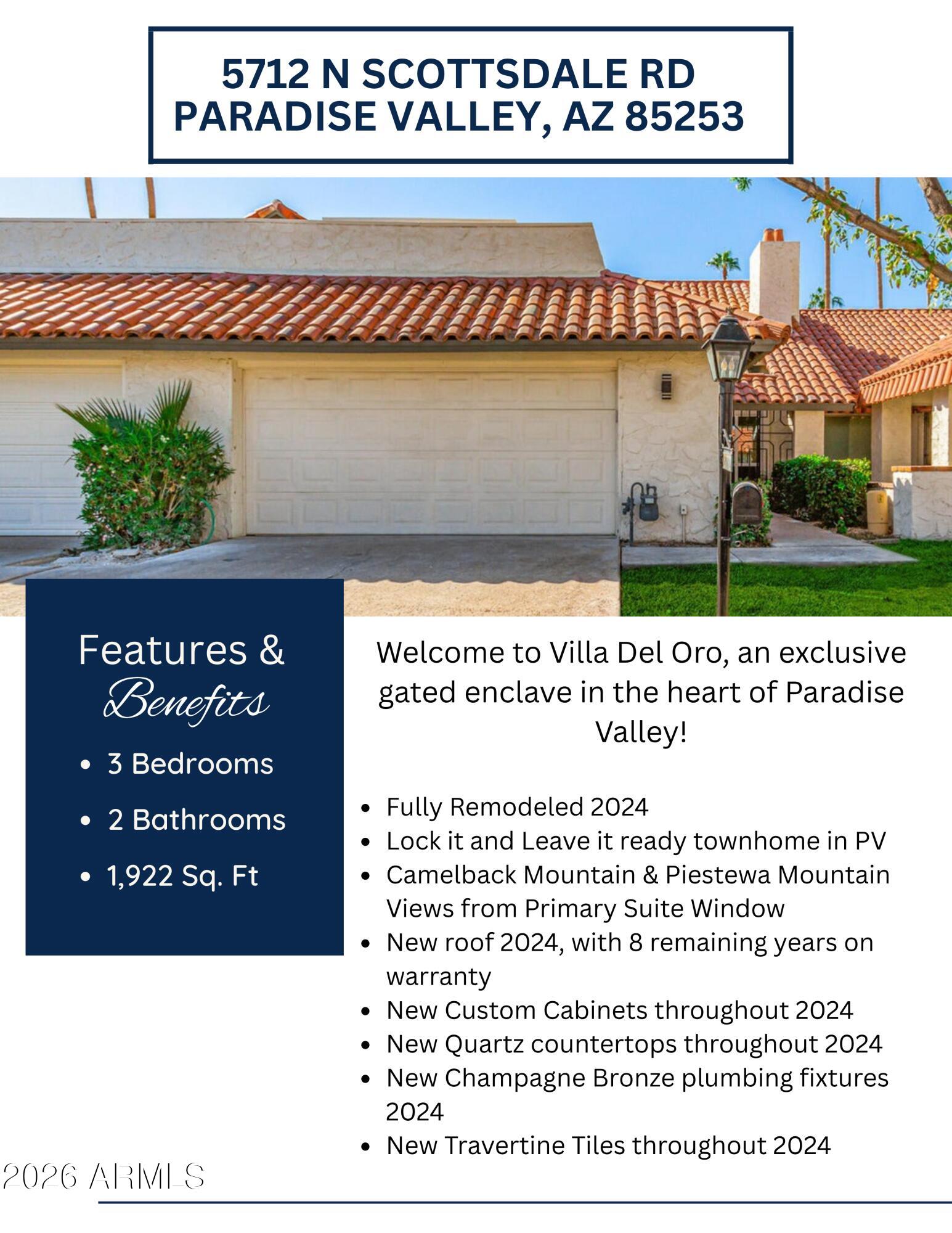 VILLA DEL ORO LOT 1-70 TRACT A B - Residential