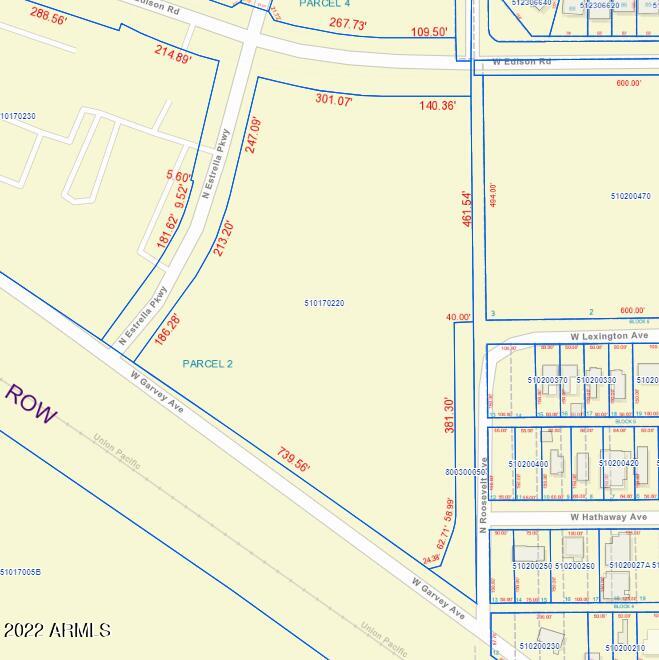 AMENDED FINAL PLAT OF ESTRELLA GIN BUSINESS PARK 2019073078 - Land