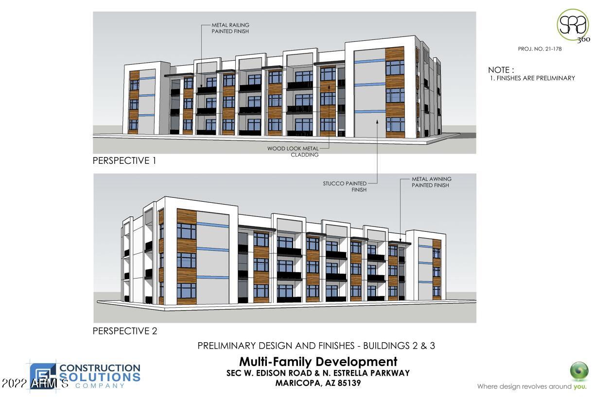 AMENDED FINAL PLAT OF ESTRELLA GIN BUSINESS PARK 2019073078 - Land