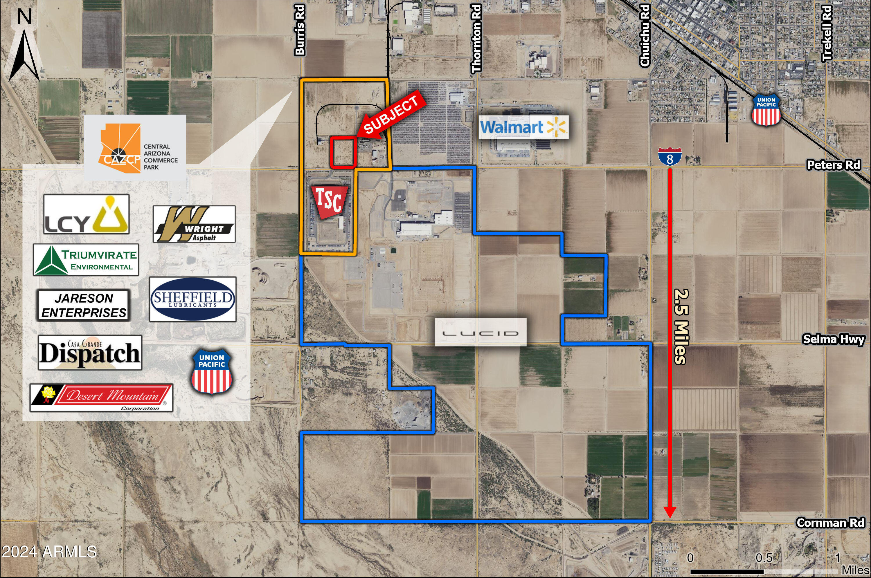 CENTRAL ARIZONA COMMERCE PARK - Land