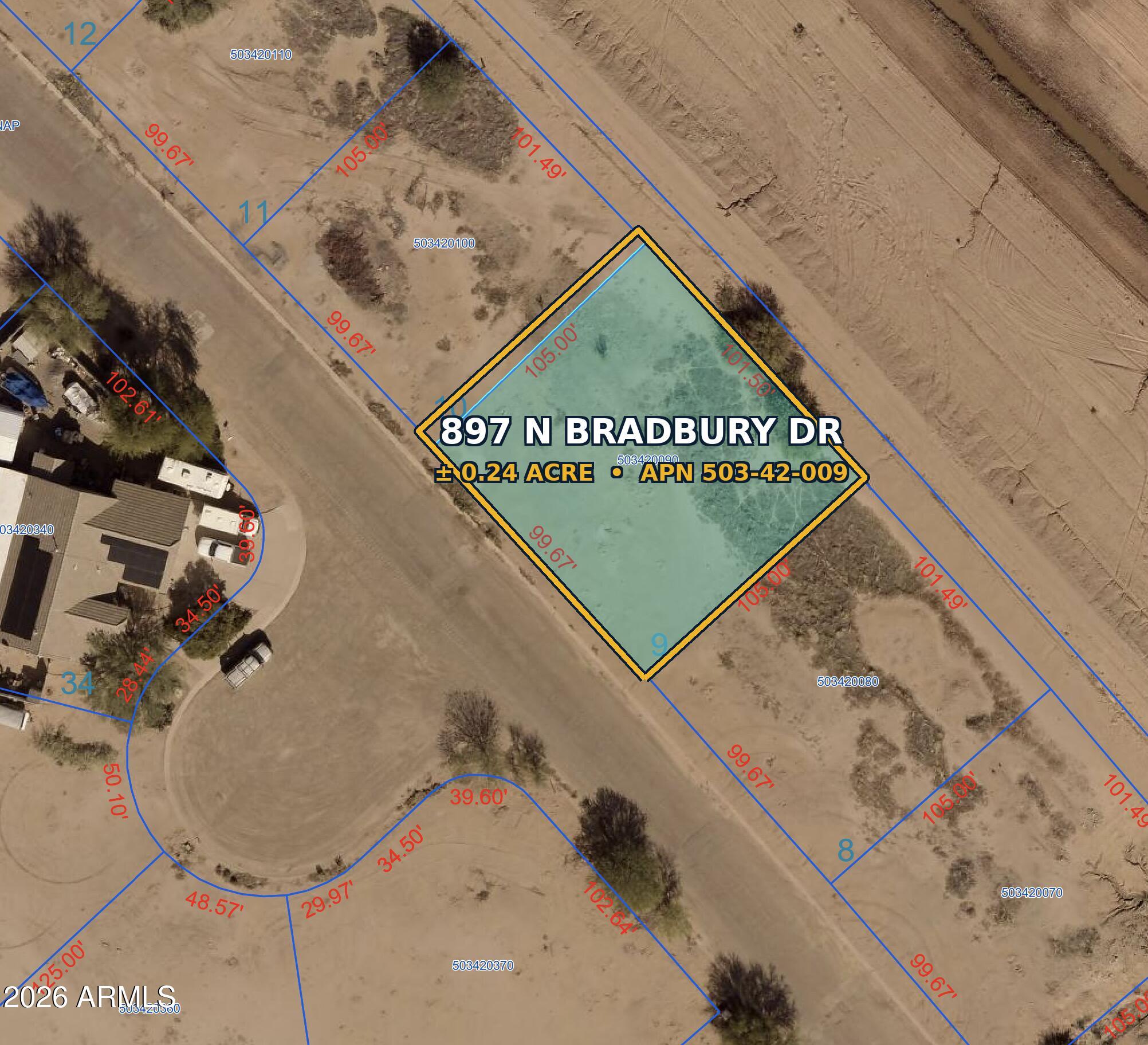 Prime residential lot in an established Casa Grande neighborhood just minutes from the Francisco Grande Golf Resort and the Casa Grande Sports Complex. Level, buildable parcel with paved road frontage and utilities nearby bring your builder and design the home you actually want, no HOA headaches. Surrounded by existing homes with mountain views on the horizon and quick access to I-8 and I-10 for easy commutes to Phoenix or Tucson. Casa Grande continues to grow with major employers and new development nearby, making this a smart hold or build-now opportunity. Buyer to verify utilities, zoning, and all facts material to the purchase.