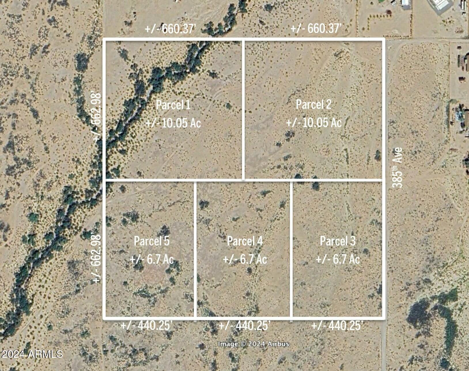 Great Location in Tonopah. Parcel is split into (5) Parcels. Listing is for Parcel 2. Excellent Investment or 1031 Exchange. See brochure for details.