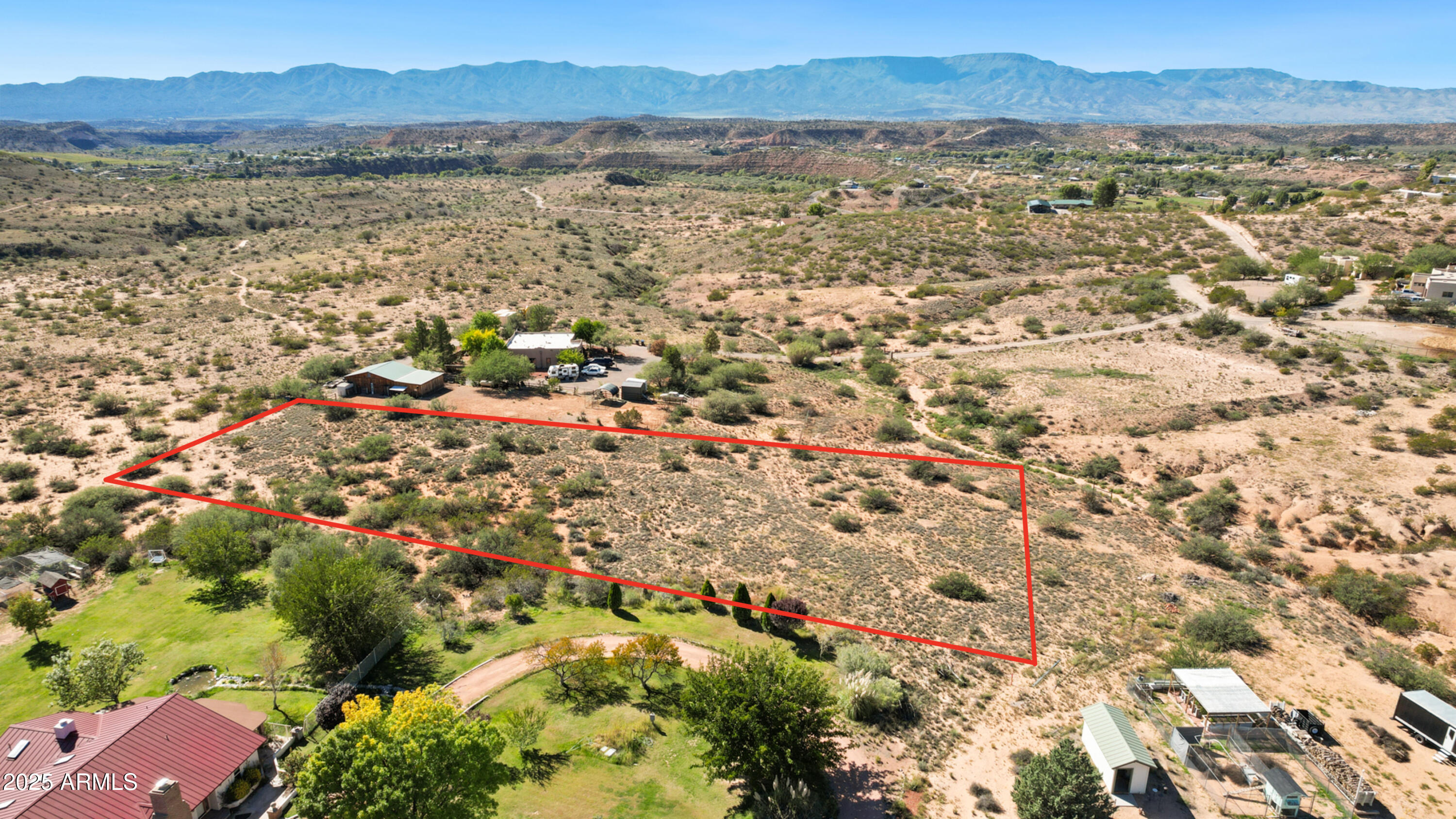 Beautiful 1.86 Acre Homesite! Borders State Land!
Enjoy wide open space on this gently sloping and level 1.86-acre parcel — the perfect setting for your dream ranch, horses, animals, or a stunning custom home. Power is available, Septic and Well will be required. A brand-new survey has been completed, and all corners are clearly marked. Come take a look and imagine the possibilities!