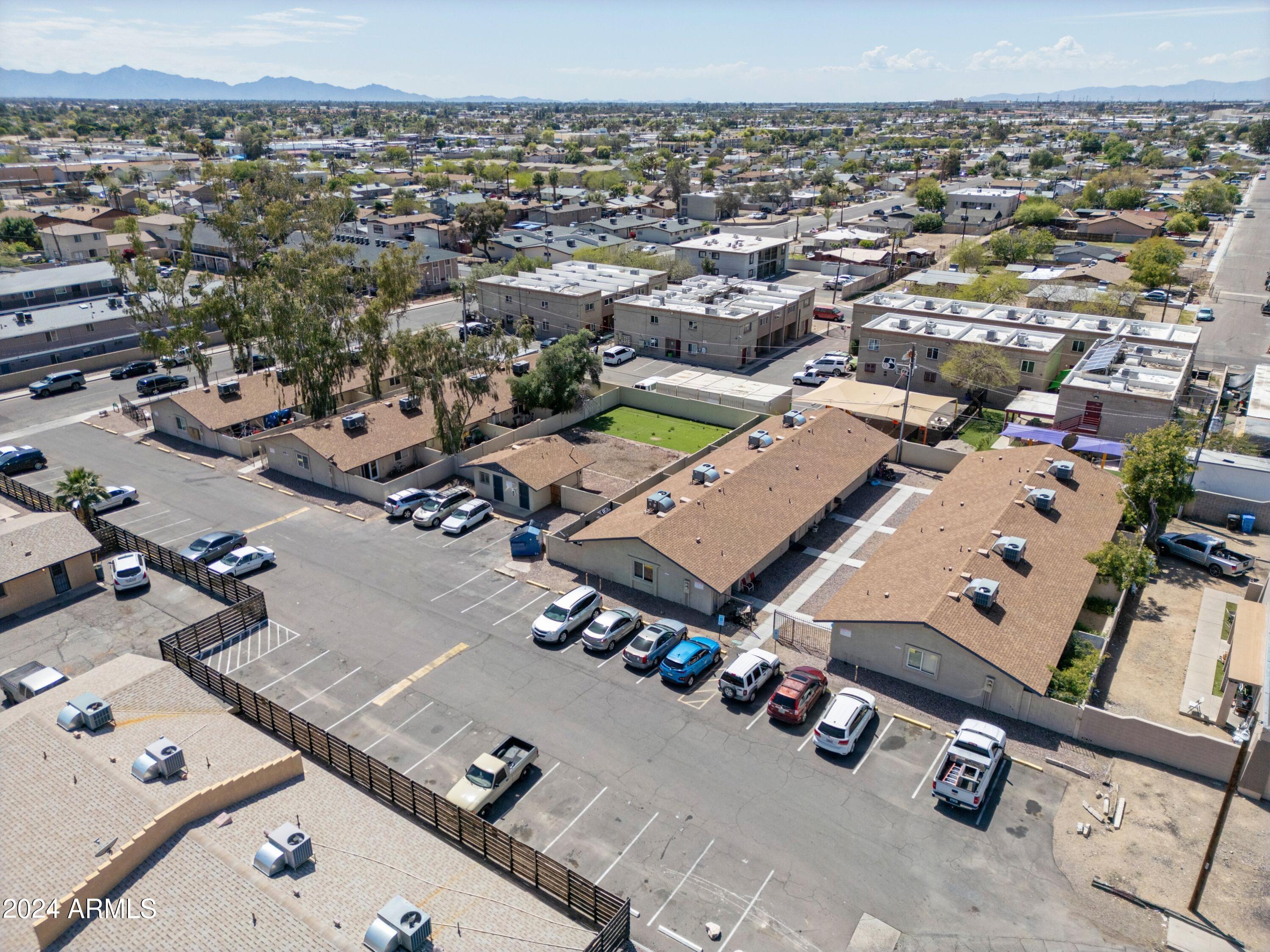 16-unit multifamily opportunity located in the North Mountain Submarket of Phoenix, AZ. Originally built in 1965 and renovated in 2018, this asset is strategically positioned near the base of North Mountain, near many economic drivers such as the I-17 employment corridor, $1B redevelopment of the Metrocenter, and the North Mountain Redevelopment Area (NMRA). Additionally, the property consists of a desirable unit mix of 100% two-bedroom, one-bathroom floorplans across 4 separately parceled Fourplexes, allowing for residential or commercial financing. Community amenities include an on-site laundry facility, private patios, and a community common area where there is potential to build additional units.