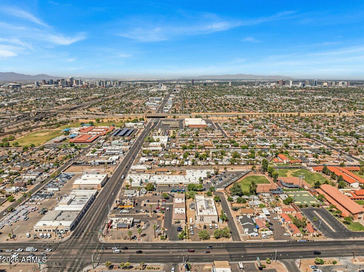 Prime opportunity to lease approximately 4,500 SF of highly visible retail space at a hard-corner location with exceptional access and exposure. The property offers immediate connectivity to the I-10, Loop 202, and SR-51 freeways, and is positioned within two miles of both Valleywise Health and Banner - University Medical Center Phoenix, driving strong daytime traffic and consumer activity. Located in a dense infill corridor along McDowell Road and 24th Street, the site benefits from significant vehicle traffic counts and monument signage on both frontages. The newer construction building, completed in 2007, features an existing second-generation child care/education layout complete with an outdoor play area, creating an ideal opportunity for educational, medical, or service-oriented users