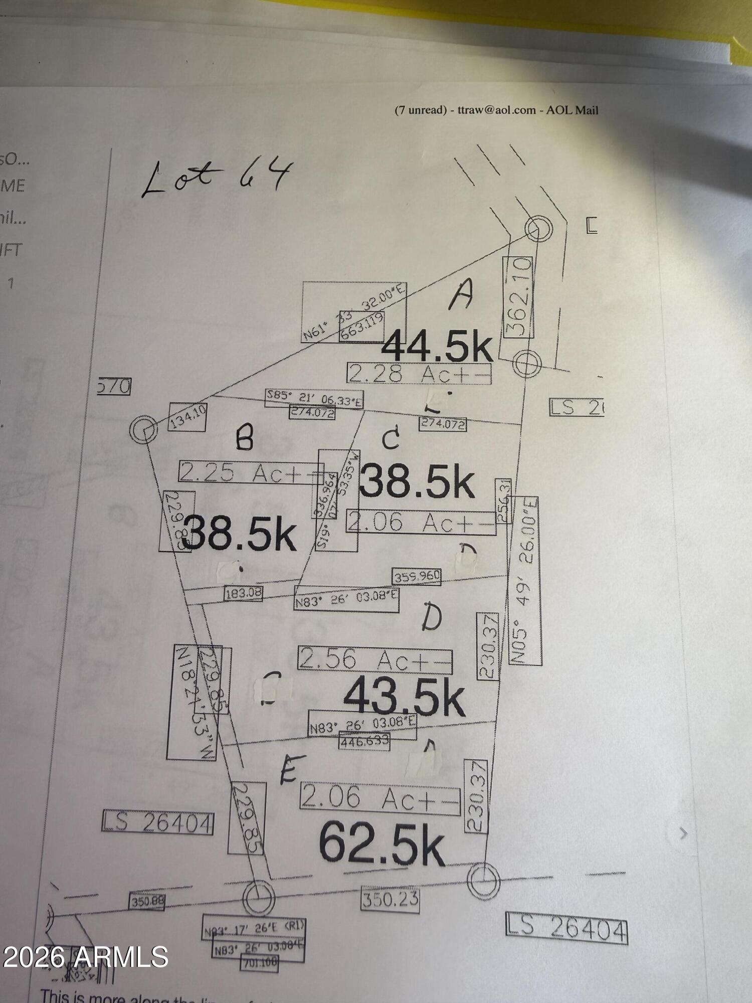PLEASANT COUNTRY RANCHES UNIT 6 - Land