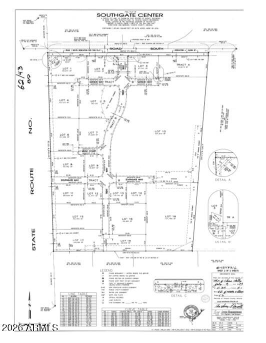 SOUTHGATE CENTER - all lots, 27 Acres - Land