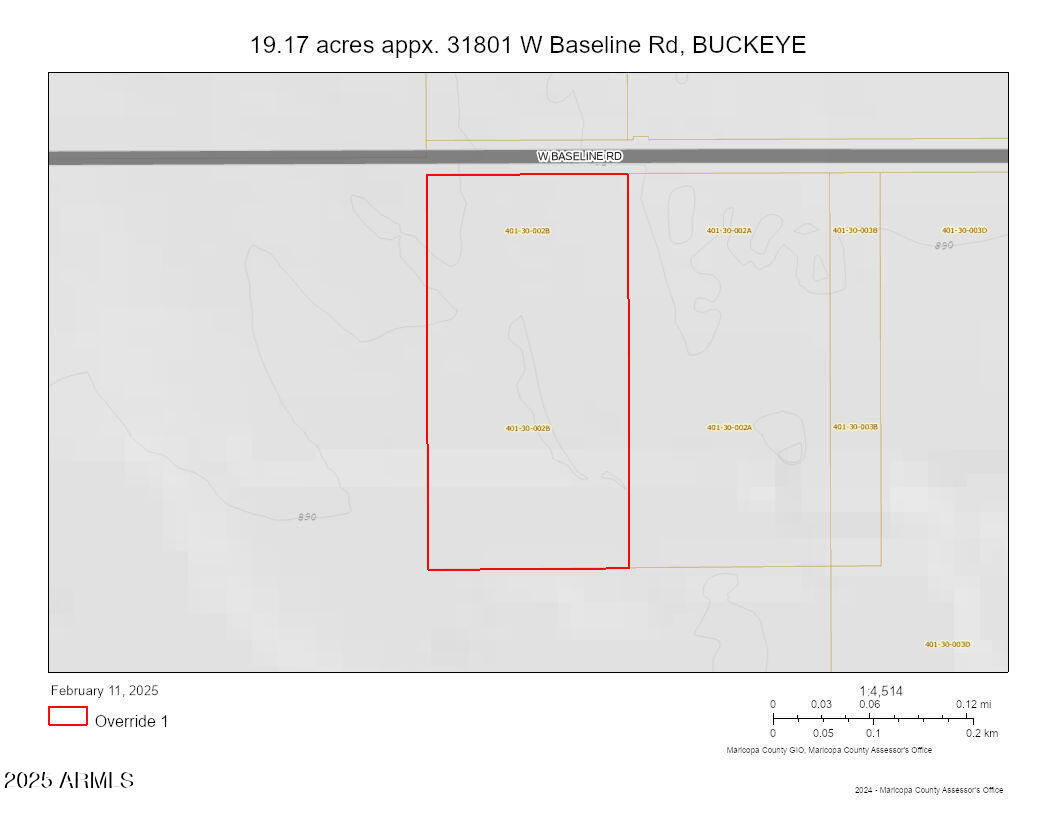 Almost 20 acres of prime development land, in a Buckeye area where massive development is beginning!  Get in on this one now before you get priced out of the market!