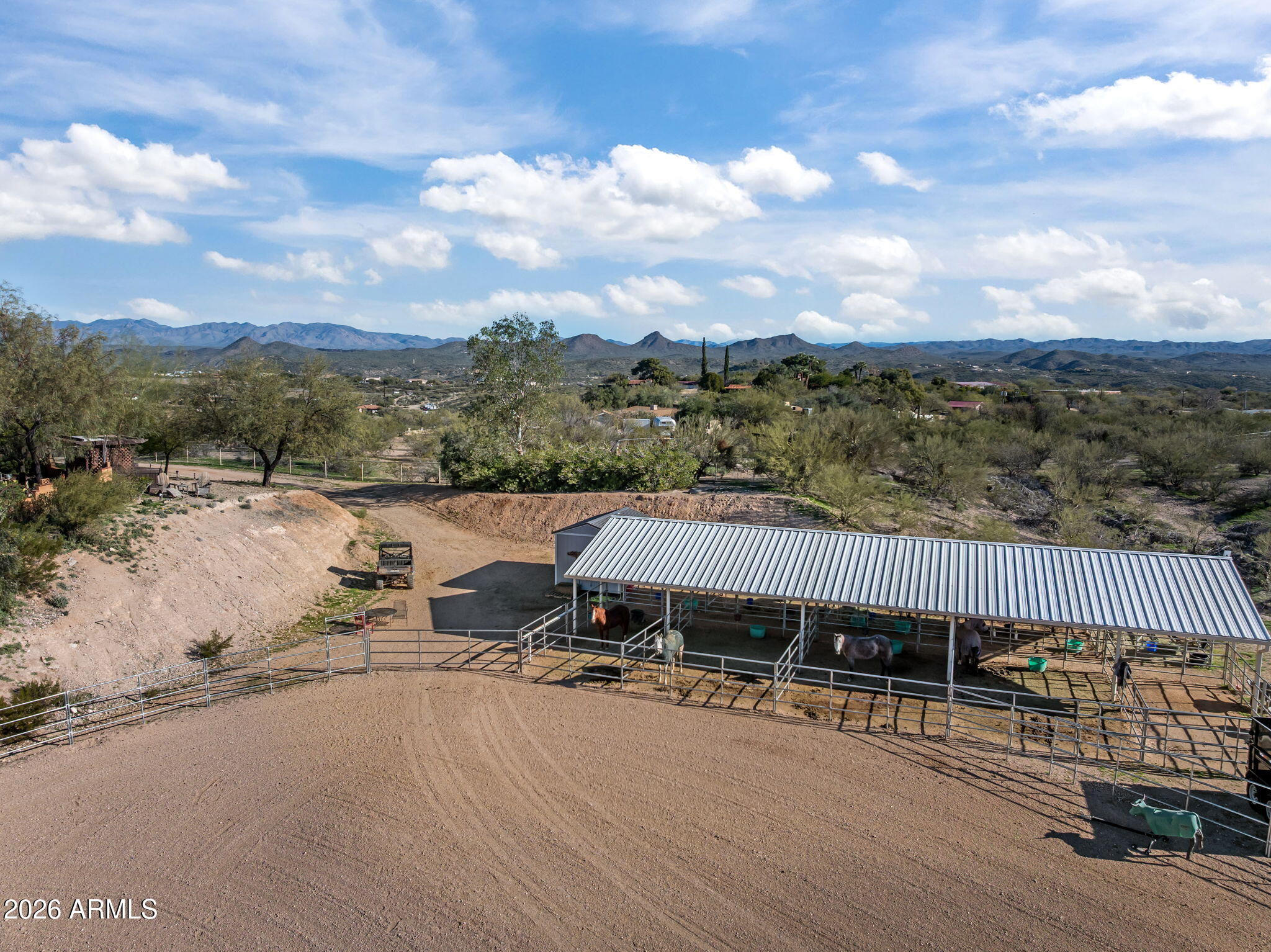Metes and Bounds 3.47 acres 2 parcels total - Residential