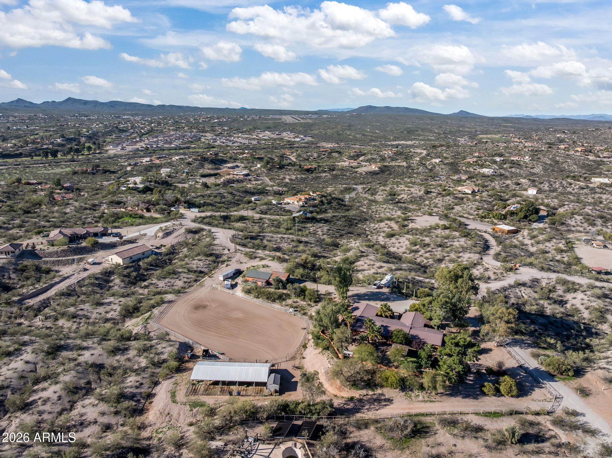 Metes and Bounds 3.47 acres 2 parcels total - Residential