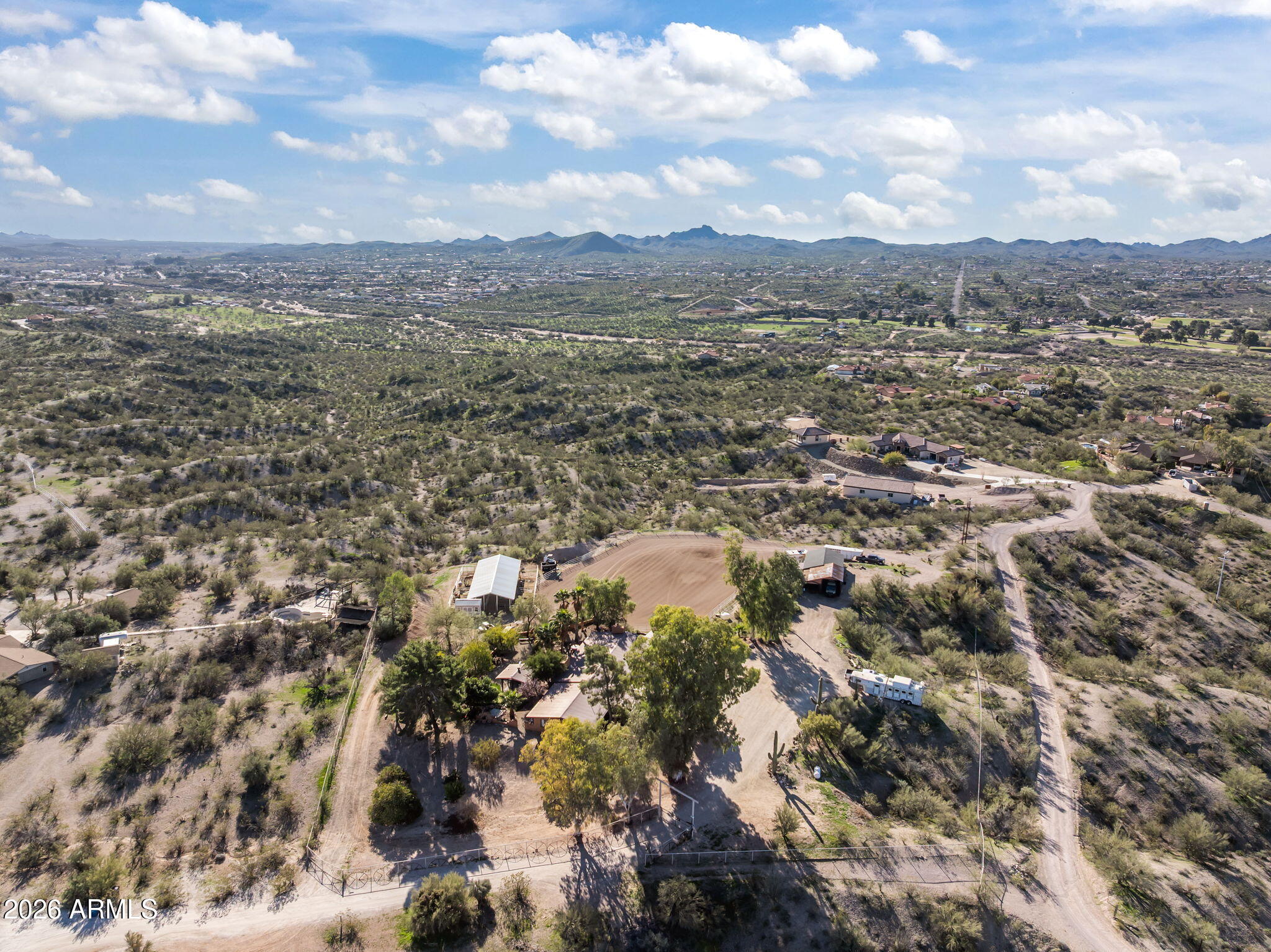 Metes and Bounds 3.47 acres 2 parcels total - Residential