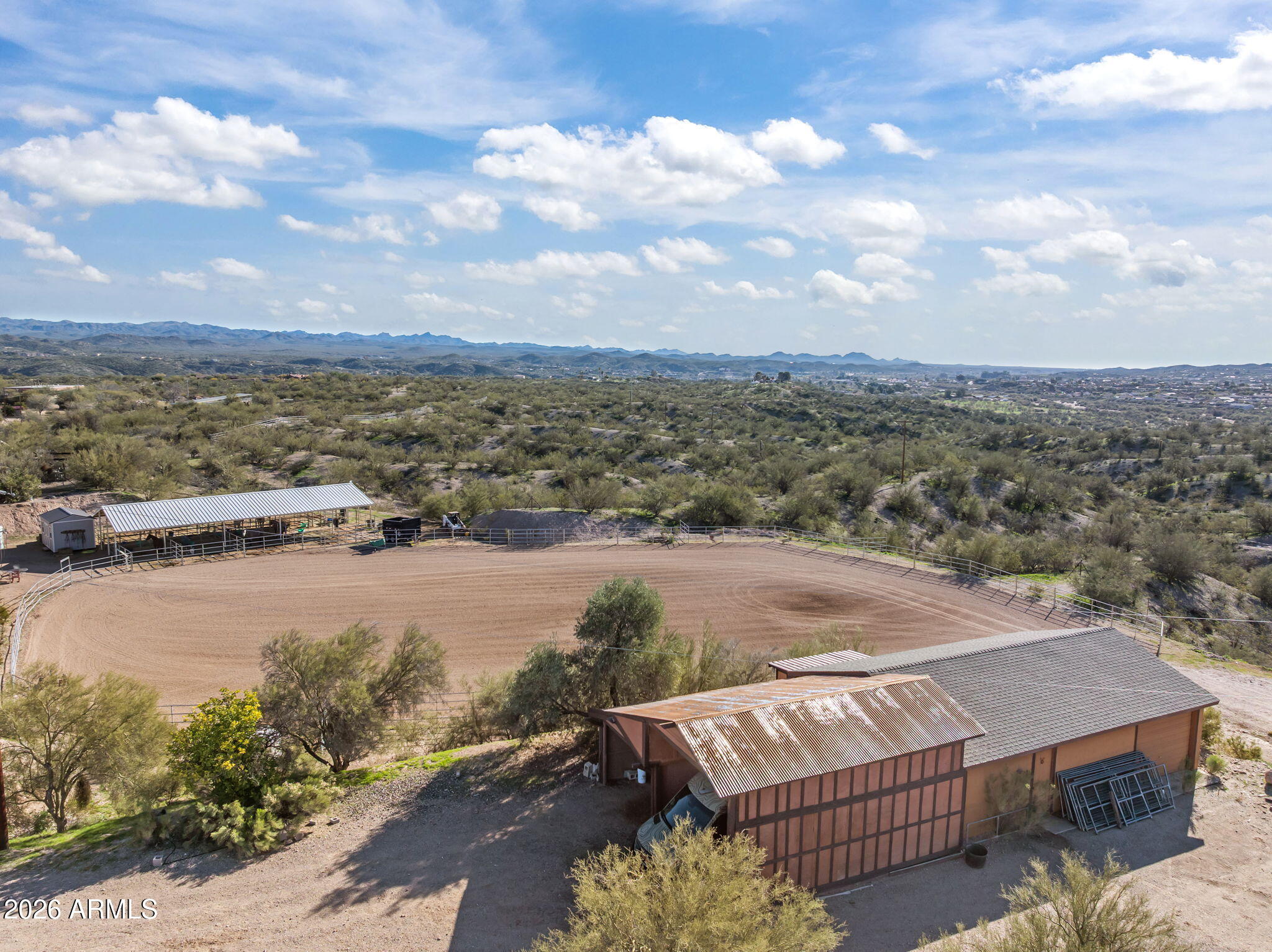 Metes and Bounds 3.47 acres 2 parcels total - Residential