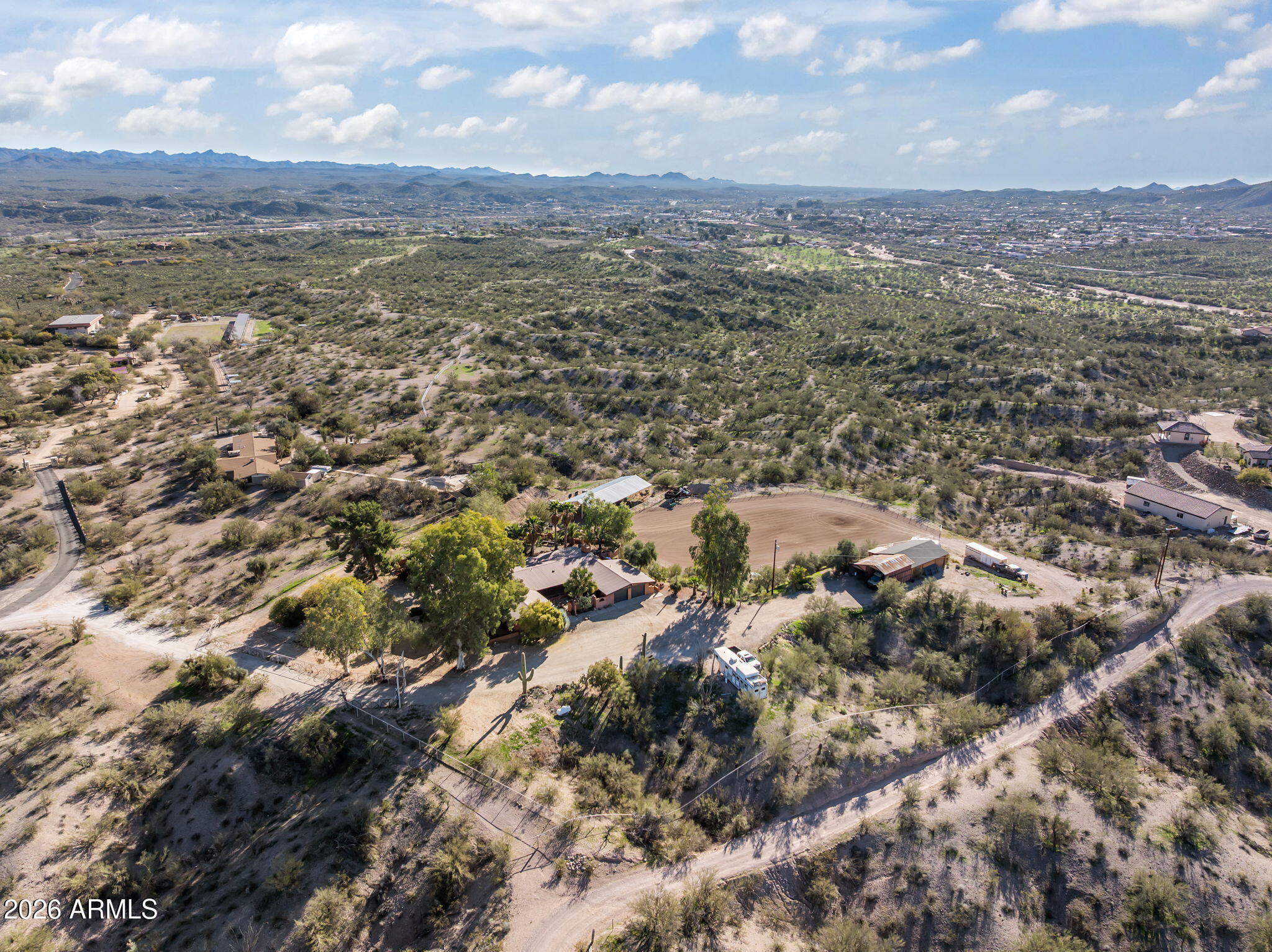Metes and Bounds 3.47 acres 2 parcels total - Residential