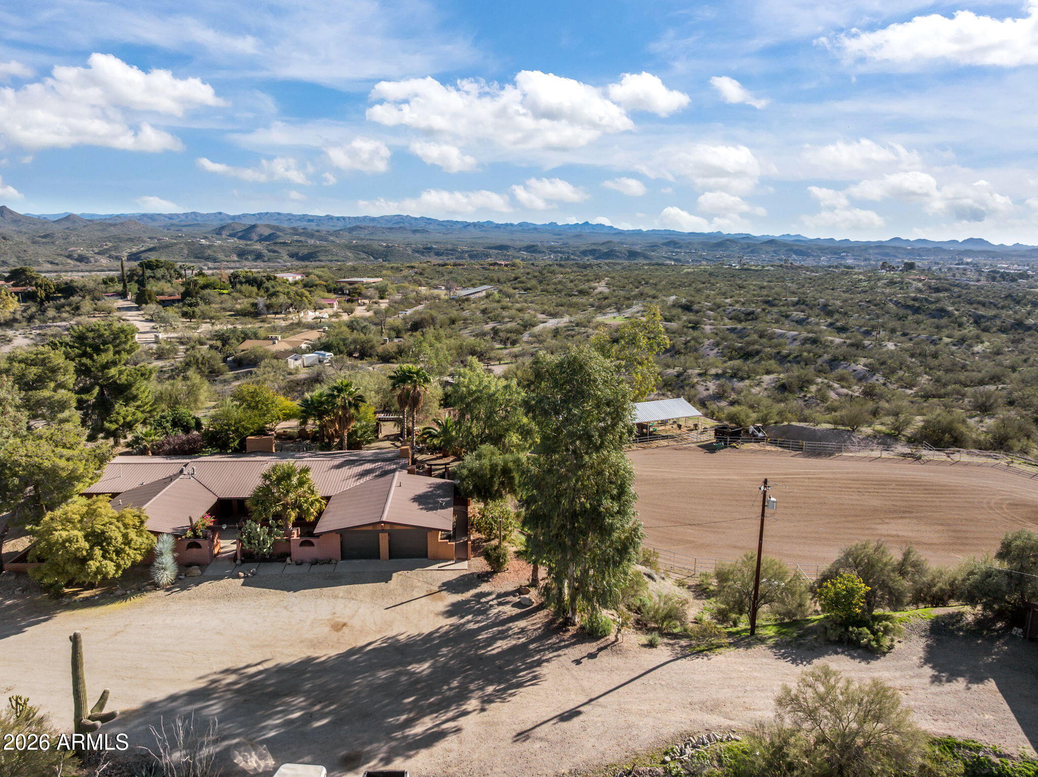 Metes and Bounds 3.47 acres 2 parcels total - Residential