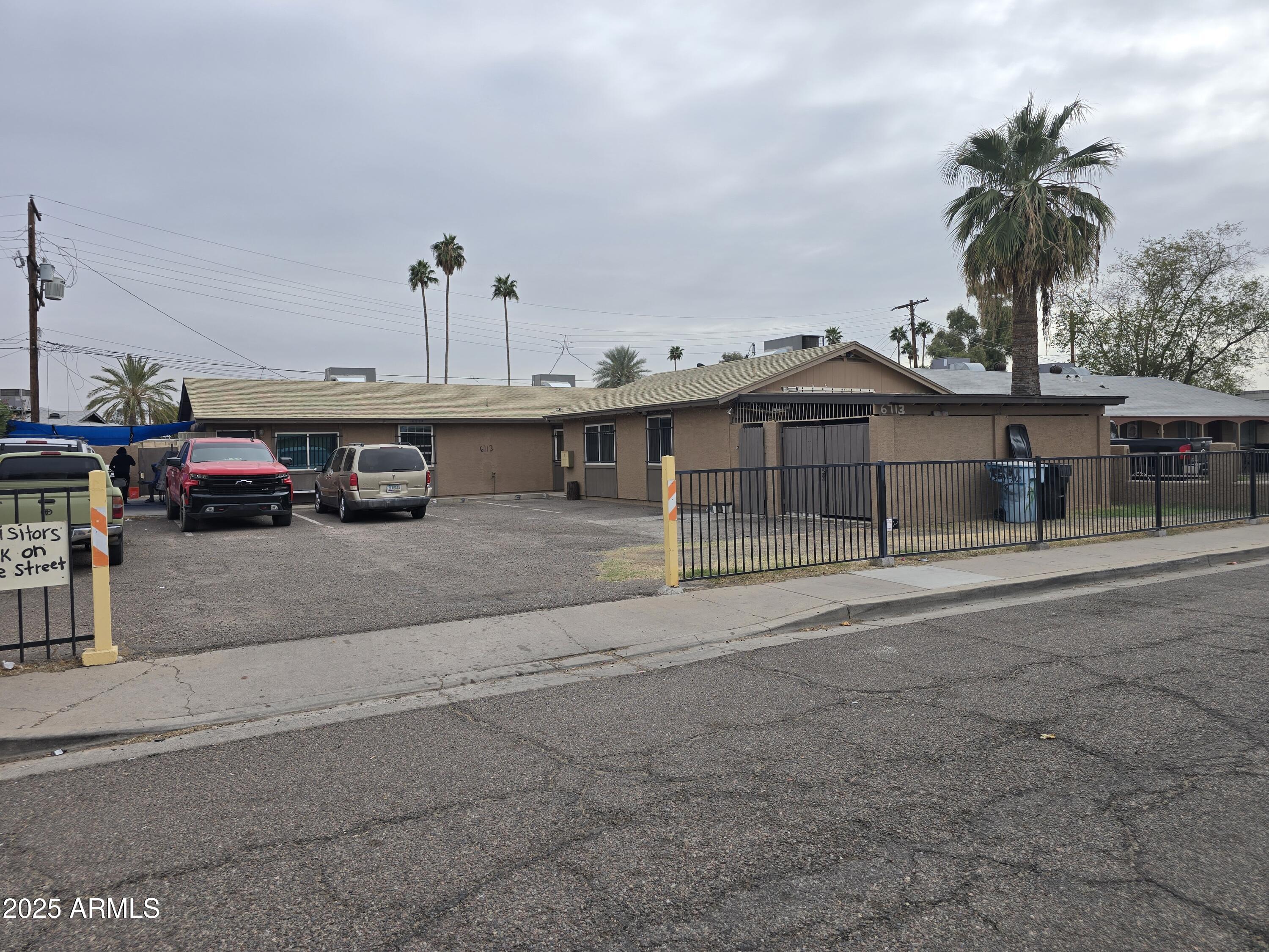 Prime investment property in central Phoenix! Located at 6713 N 27th Ave, Phoenix AZ 85017, this triplex includes three 2-bedroom, 1-bath units (approx. 621 sq ft each) built for strong rental demand near Grand Canyon University. Constructed in 1985 and well-maintained, each unit features individual electric meters, allowing tenants to pay their own utilities and minimizing owner expenses. The property is fully occupied, producing steady cash flow with room for rent growth. Zoned R-3 and close to I-17, shopping, dining, and downtown, this multi-unit rental is a turnkey income opportunity in a thriving 85017 corridor.