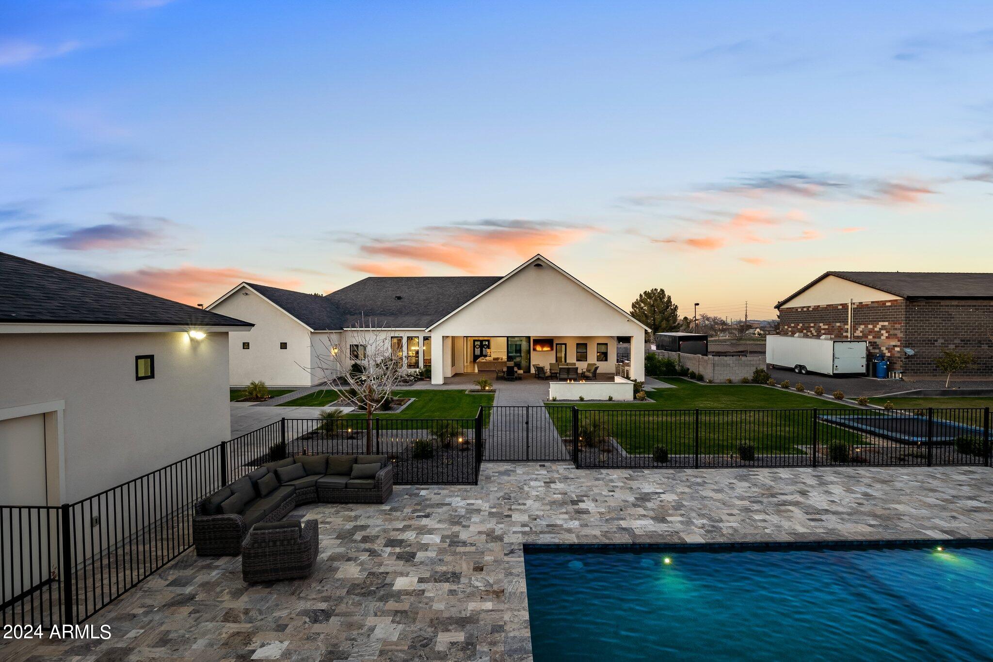Welcome to this stunning custom-built home situated on an acre lot. - Residential