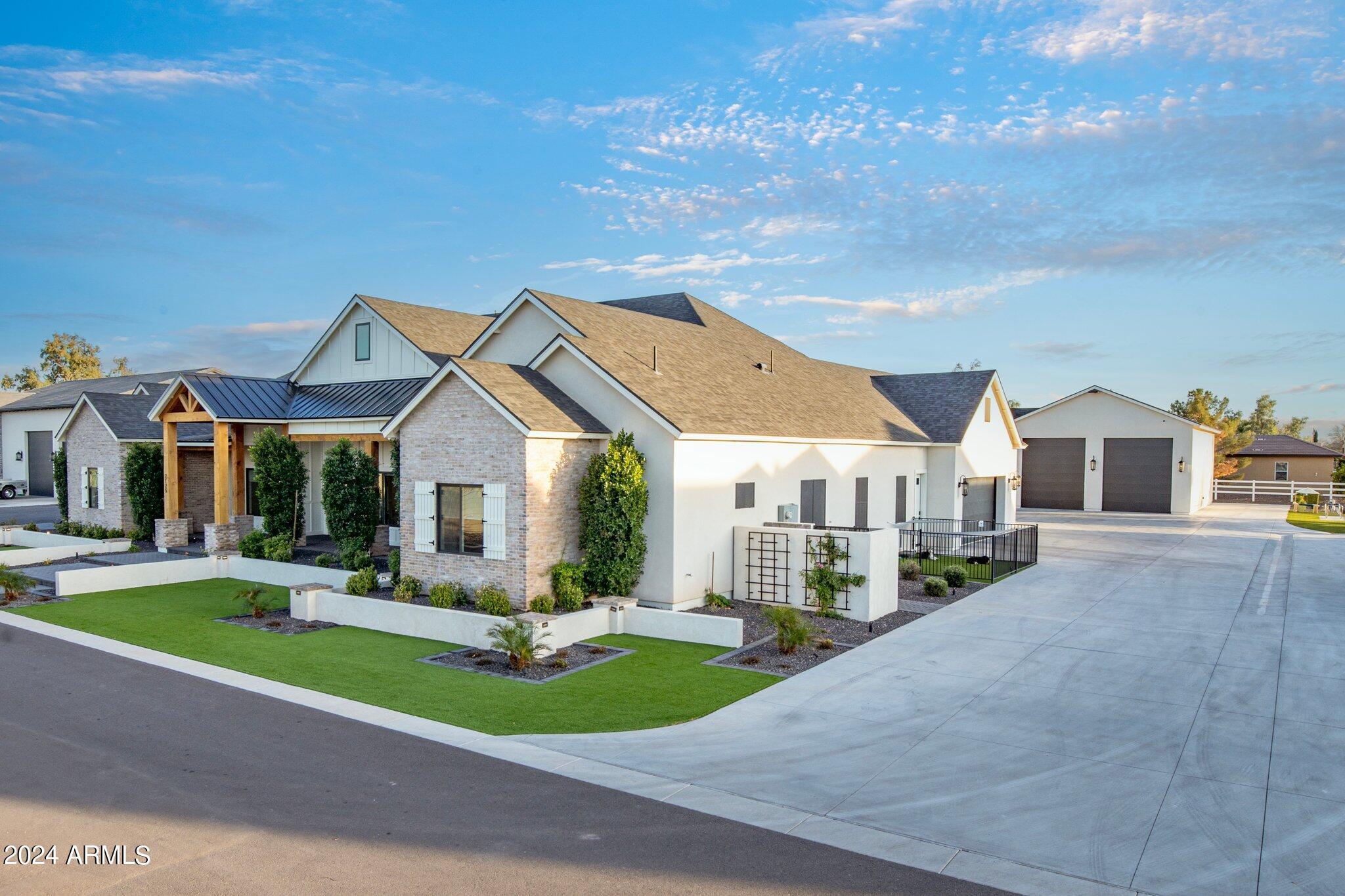 Welcome to this stunning custom-built home situated on an acre lot. - Residential
