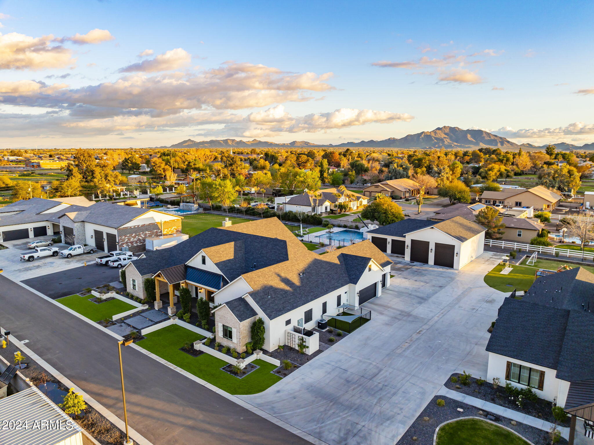 Welcome to this stunning custom-built home situated on an acre lot. - Residential