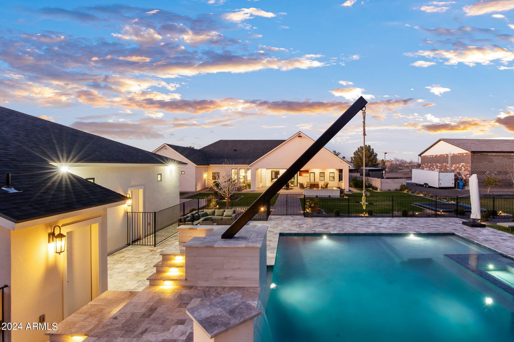 Welcome to this stunning custom-built home situated on an acre lot. - Residential