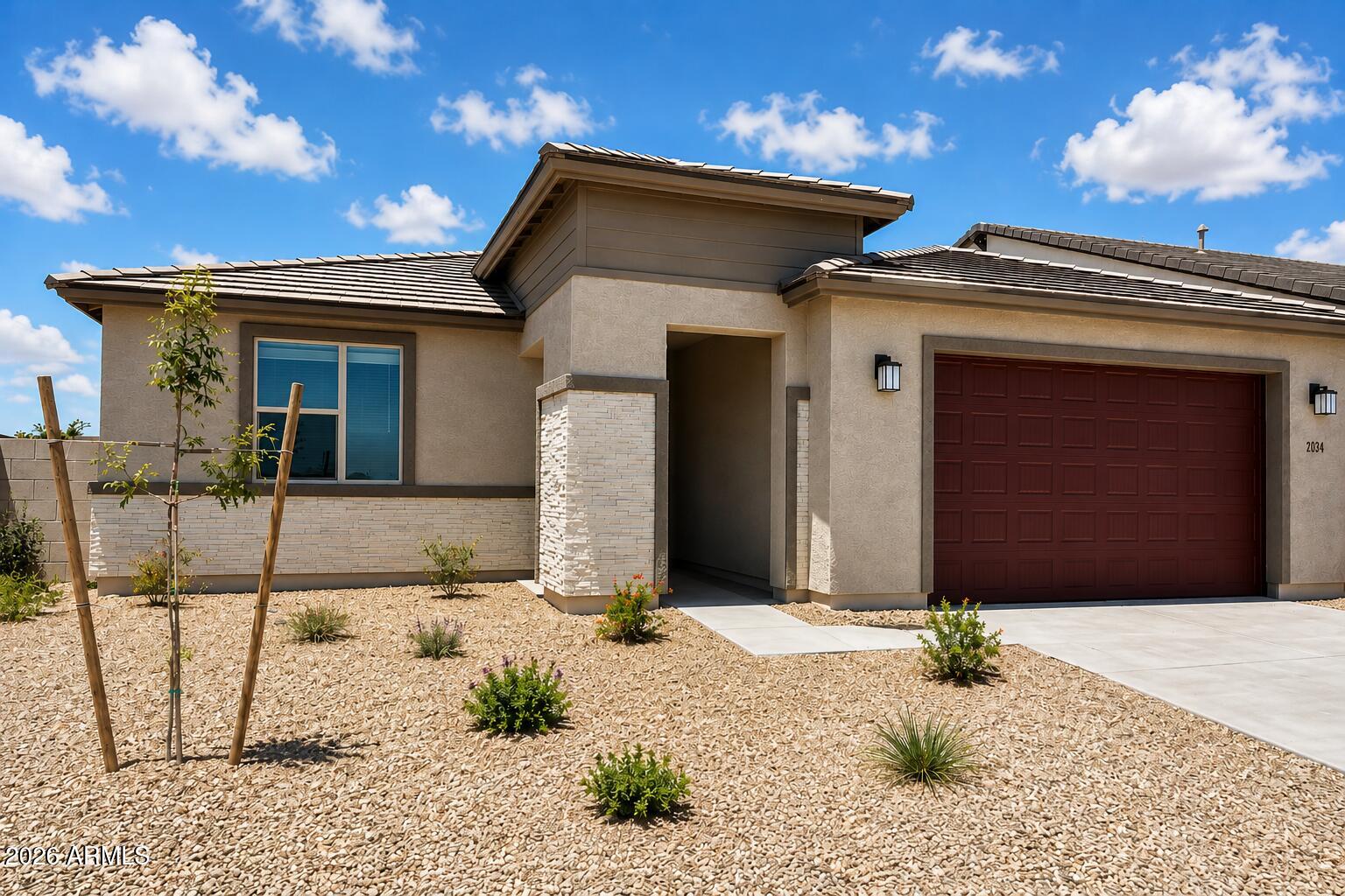 To be built!!  5-6 month build time.  Welcome to the Juniper floorplan--a magnificent single-story meticulously designed to offer space, comfort and versatility.  Boasting an expansive 2,639 square feet, this home features 4 bedrooms, 3.5 bathrooms, a flex room and 2 car tandem garage!  The open layout invites natural light to flow freely, creating a warm, welcoming atmosphere throughout.  Unwind in your private spaces and entertain with ease! Built with spray foam insulation for added comfort and efficiency, this home is designed to feel just right, every day. Ask about available financing incentives!