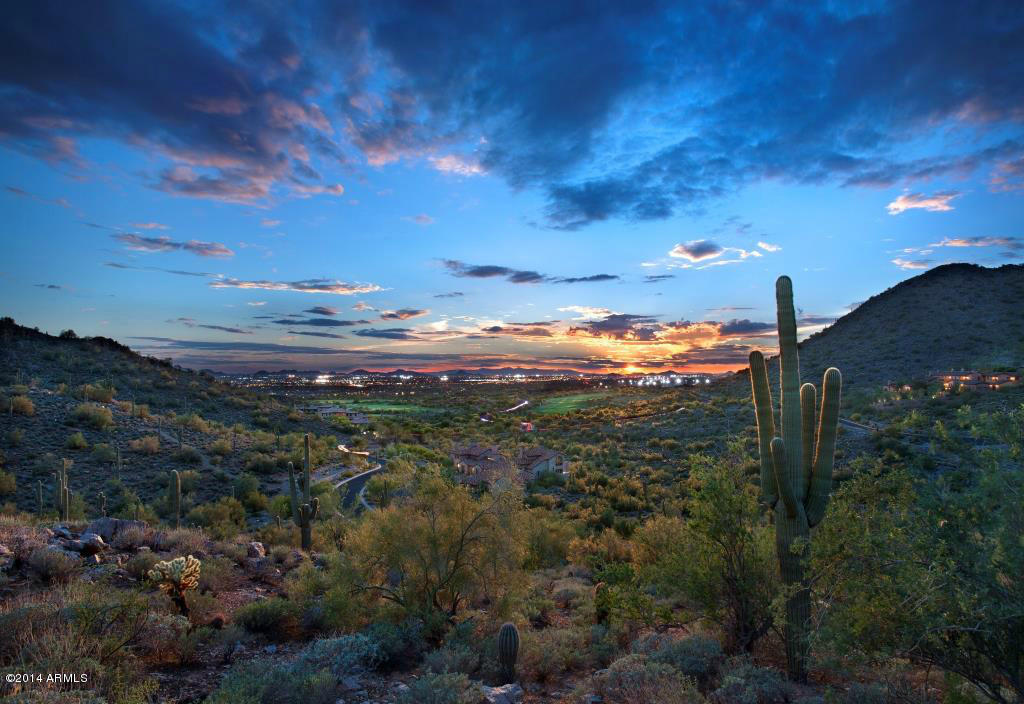 Located in the exclusive Horseshoe Canyon of Silverleaf, this spectacular 9.98 acre custom estate homesite commands elevated views of city lights, the McDowell Mountains and the Silverleaf golf course.  The expansive 162,276 sq. ft. building envelope and dramatic surrounding terrain provide for a unique custom estate opportunity in close proximity to the Silverleaf Club and Spa.   This homesite is one of the most private offerings in Silverleaf as it backs to the land preserve and is one of only 24 prestigious estate lots in Horseshoe Canyon.