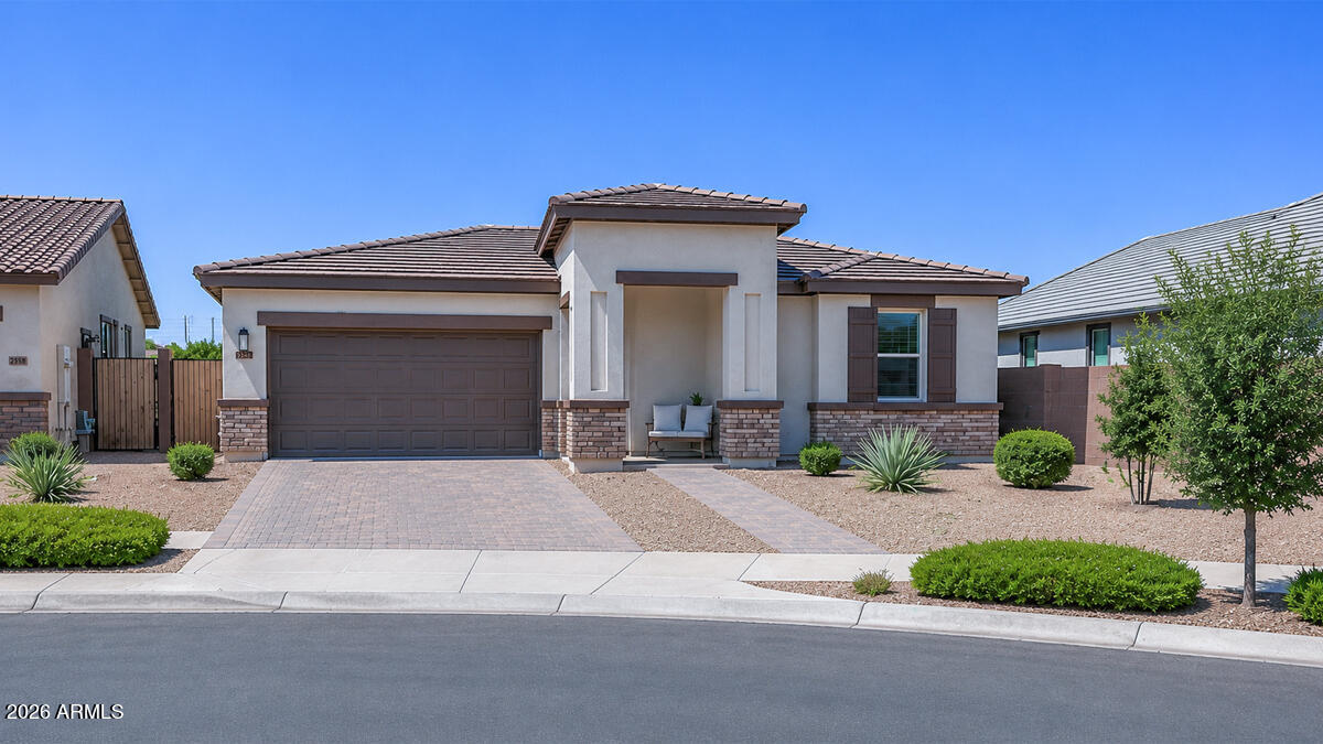 Rare single story featuring a mother-in-law suite, 5 bedrooms and 3 full baths -perfect for multi-generational living in the highly desirable Meridian Harvest community. Designed with comfort and functionality in mind, the home features 9-foot ceilings, abundant natural light, updated lighting fixtures, neutral finishes, a covered patio, and a garage storage rack for added convenience.
The well-appointed kitchen includes extended granite countertops, a large center island, ample cabinetry with 42-inch upper cabinets, stainless steel appliances, and a gas range -- ideal for both everyday living and entertaining. The oversized lot backs to community common area, providing added privacy with no homes directly behind. Church Farm enjoy access to exceptional community amenities including a pool, playgrounds, basketball courts, and expansive green spaces.