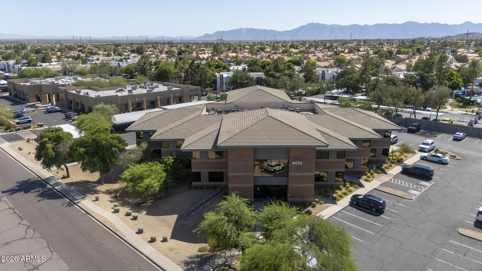 Positioned in the heart of the highly desirable Ahwatukee Foothills submarket, 4435 E Chandler Boulevard presents a rare opportunity to lease space within a professionally managed multi tenant office property. Ideally situated along Chandler Boulevard with immediate access to Interstate 10 and Loop 202, the property offers exceptional connectivity to Downtown Phoenix, Chandler, Tempe, Mesa, and the broader Southeast Valley.
