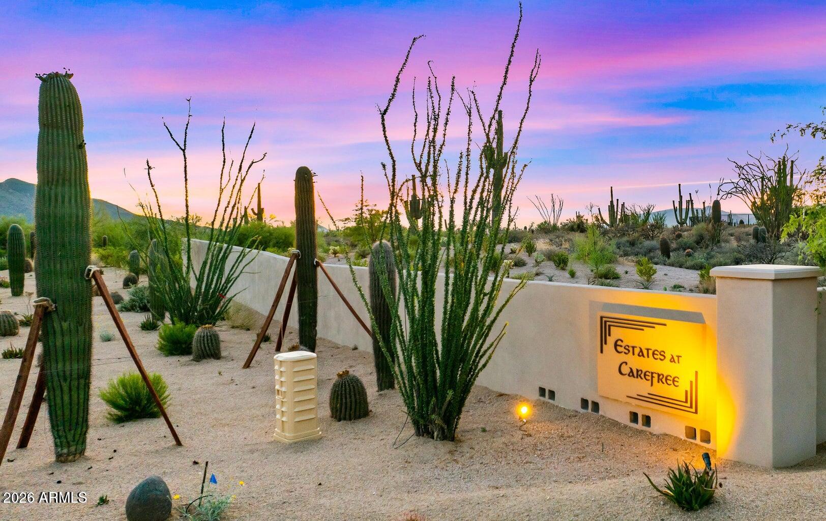 Pre-Construction Opportunity - Estates at Carefree

Located within the Estates at Carefree, a private, gated luxury enclave, this pre-construction residence presents a rare opportunity to personalize a truly exceptional modern desert home during the construction process.

Designed as an architectural dream home, this high-end residence will seamlessly blend refined modern living with thoughtful design, premium finishes, and timeless elegance. Buyers will have the opportunity to select finishes, appliances, countertops, and design elements, allowing the home to be tailored to personal taste while maintaining a cohesive, elevated aesthetic.

Every detail has been carefully considered—from sophisticated interior spaces to expansive indoor/outdoor living areas that bring the surroun Pool and landscaping, not included in the listing price