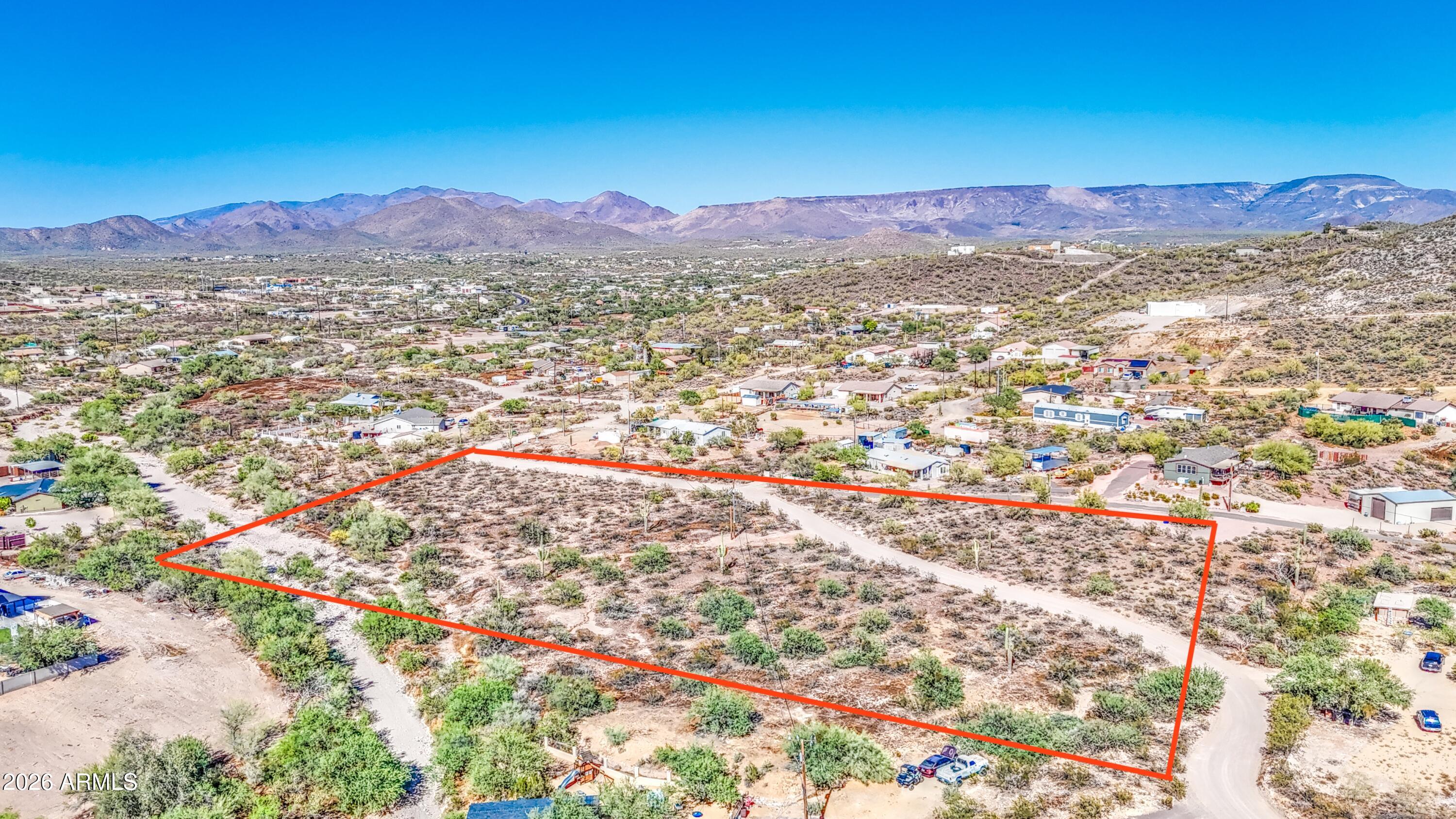 5 acres in New River, Arizona--this is the kind of property people are looking for when they say they want space, views, and freedom. Tucked back off the road for privacy, yet just minutes to I-17 access for an easy commute.
Enjoy everything Arizona living is about with nearby New River Canyon off-road trails--perfect for horseback riding, hiking, and ATV/UTV adventures right out your back door. Surrounded by natural desert beauty, wide-open skies, and abundant wildlife, this property gives you that peaceful, secluded feel without being too far out.
Power is already to the lot, saving you time and money--just add a well and septic and you're ready to build your dream home. Plenty of room to spread out on all 5 acres, or explore the option to split. Conveniently located:
" ~15 minutes to Lake Pleasant
" ~45 minutes to Phoenix Sky Harbor International Airport
" Easy day trips to Prescott and Flagstaff
*7.5 Miles to Honor Health Hospital
*Just minutes from dining 
*5 Miles to Anthem for shopping, dining, grocery and more
Bring your animals, your toys, and your vision--this is your chance to create your own Arizona lifestyle.
Buyer to verify all facts, figures, measurements, utilities, and potential lot split.