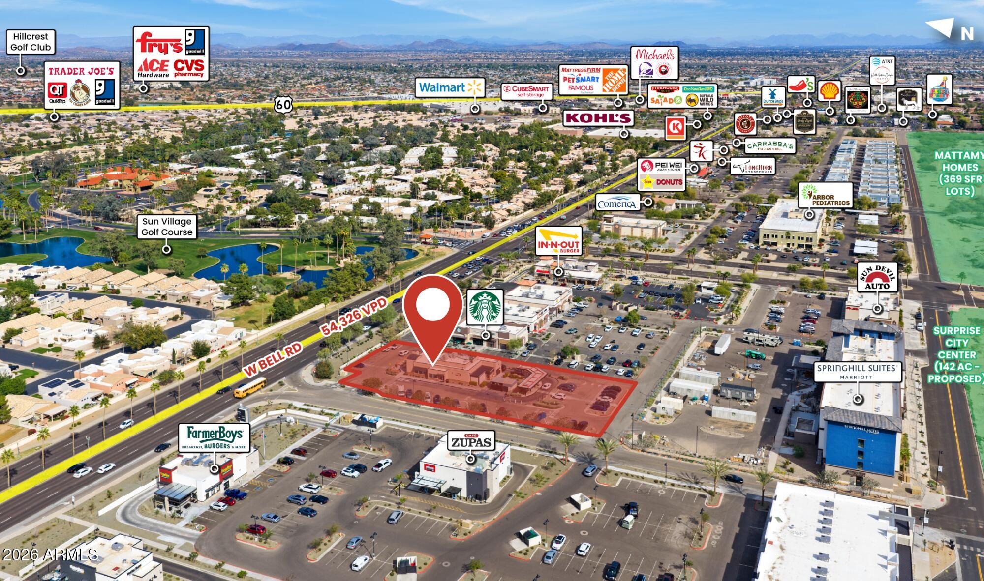 THOMPSON THRIFT AT SURPRISE CENTER - Commercial Sale