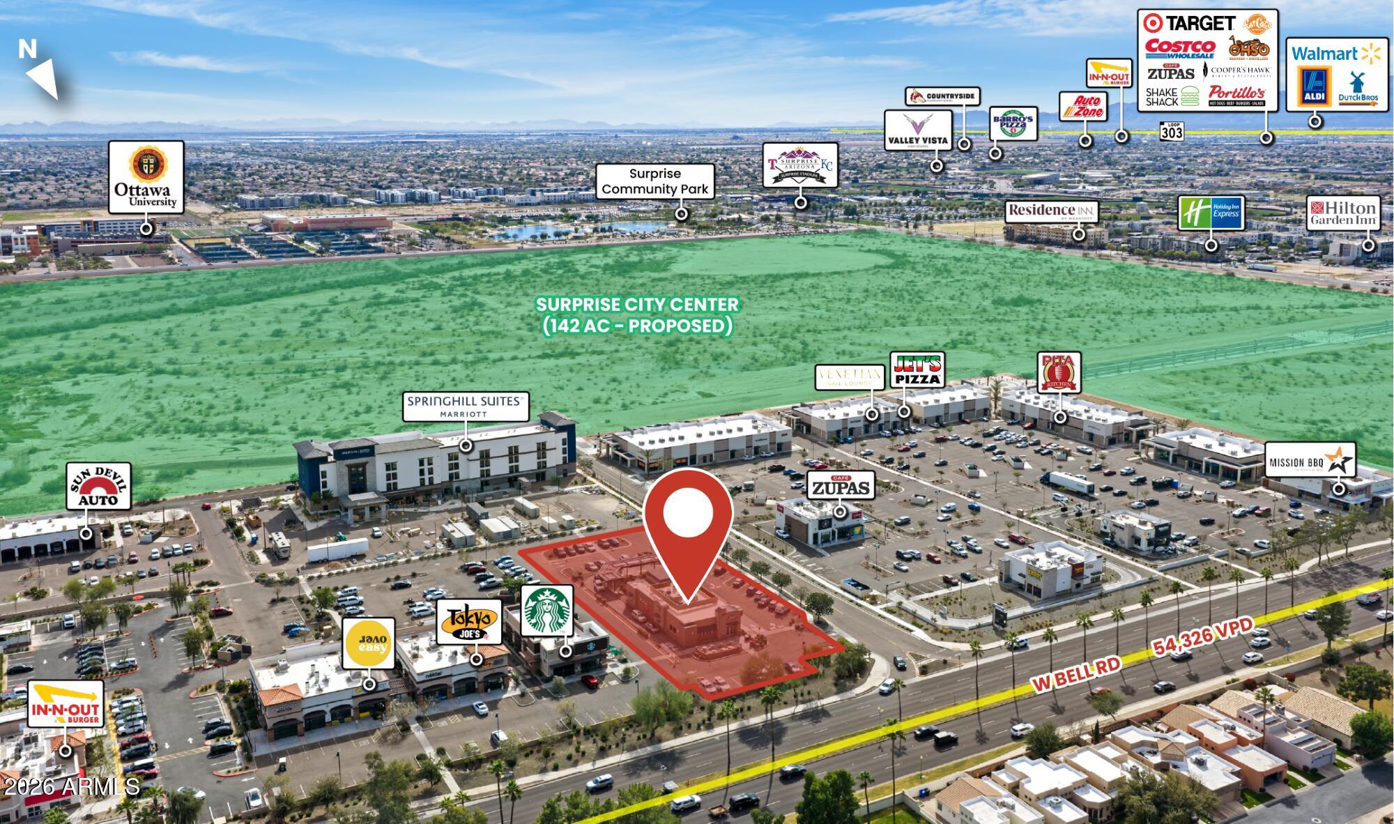 THOMPSON THRIFT AT SURPRISE CENTER - Commercial Sale