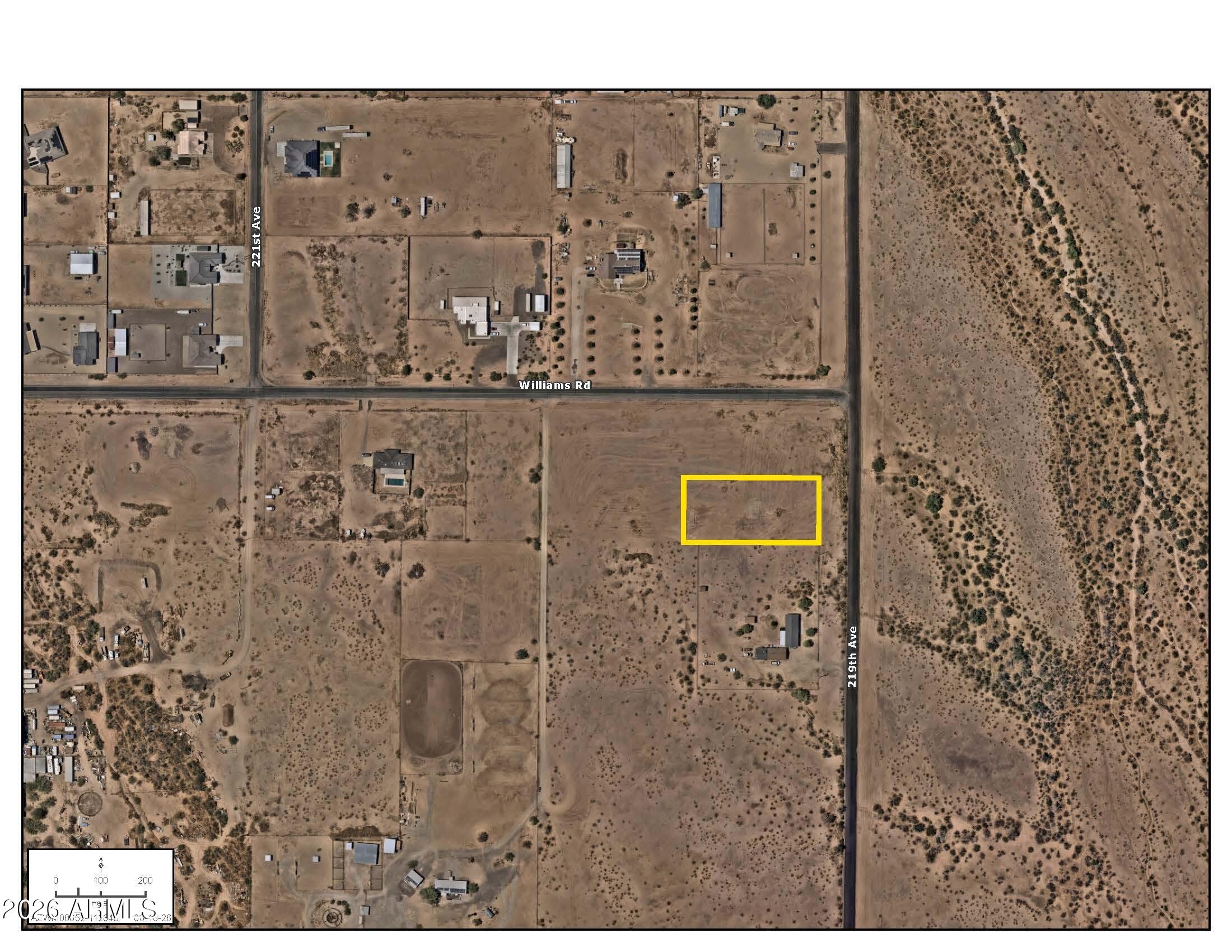 1-acre lot available in Surprise with convenient access from Sun Valley Parkway and 219th Avenue. Enjoy a more rural setting with nearby amenities still within reach. A well is installed on the property and is currently capped. Septic will need to be installed, and electric is adjacent to the site. Four lots are currently available at this price.